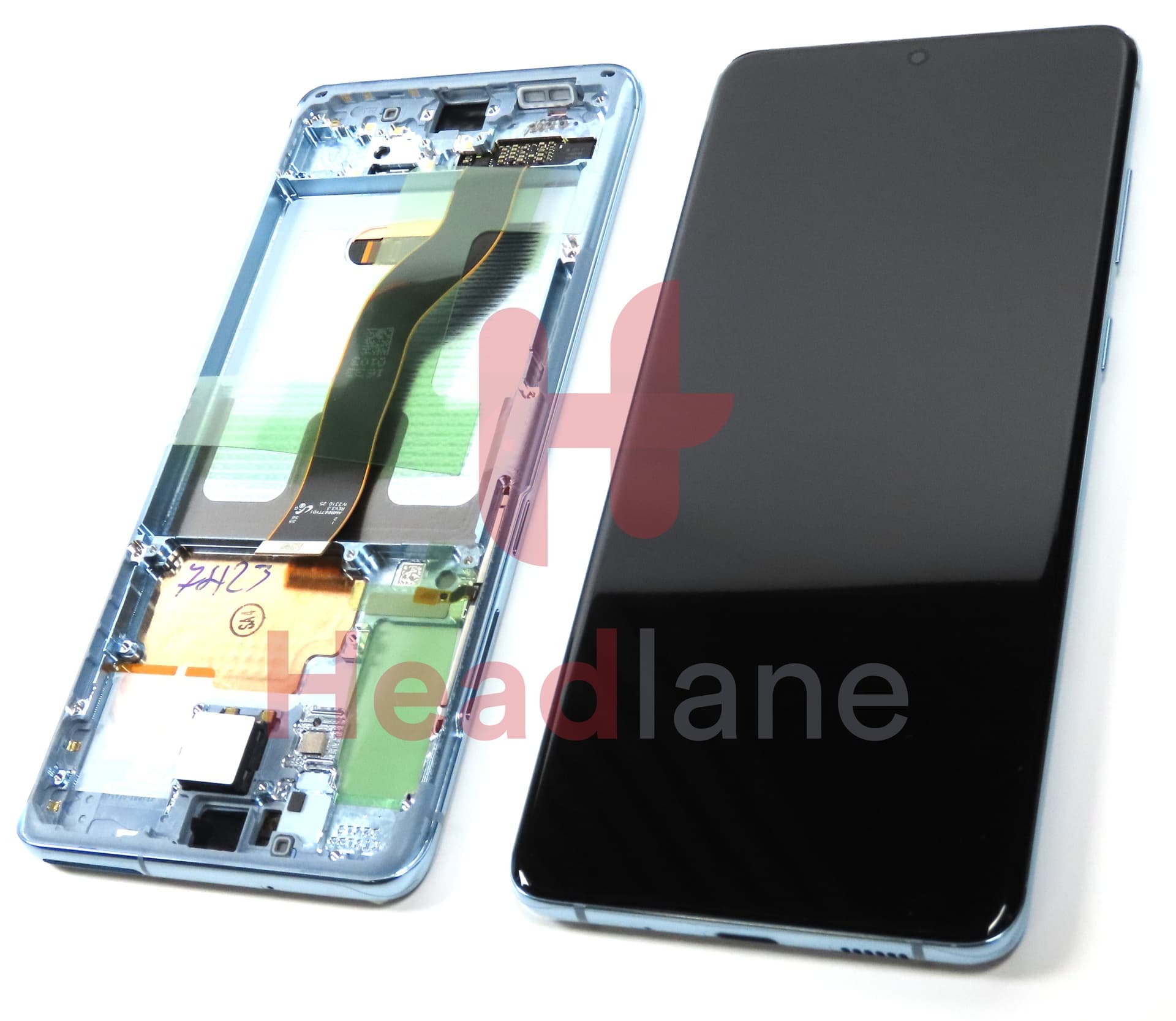 Samsung SM-G986 Galaxy S20+ / S20 Plus LCD Display / Screen + Touch - Cloud Blue (No Camera) - view 3