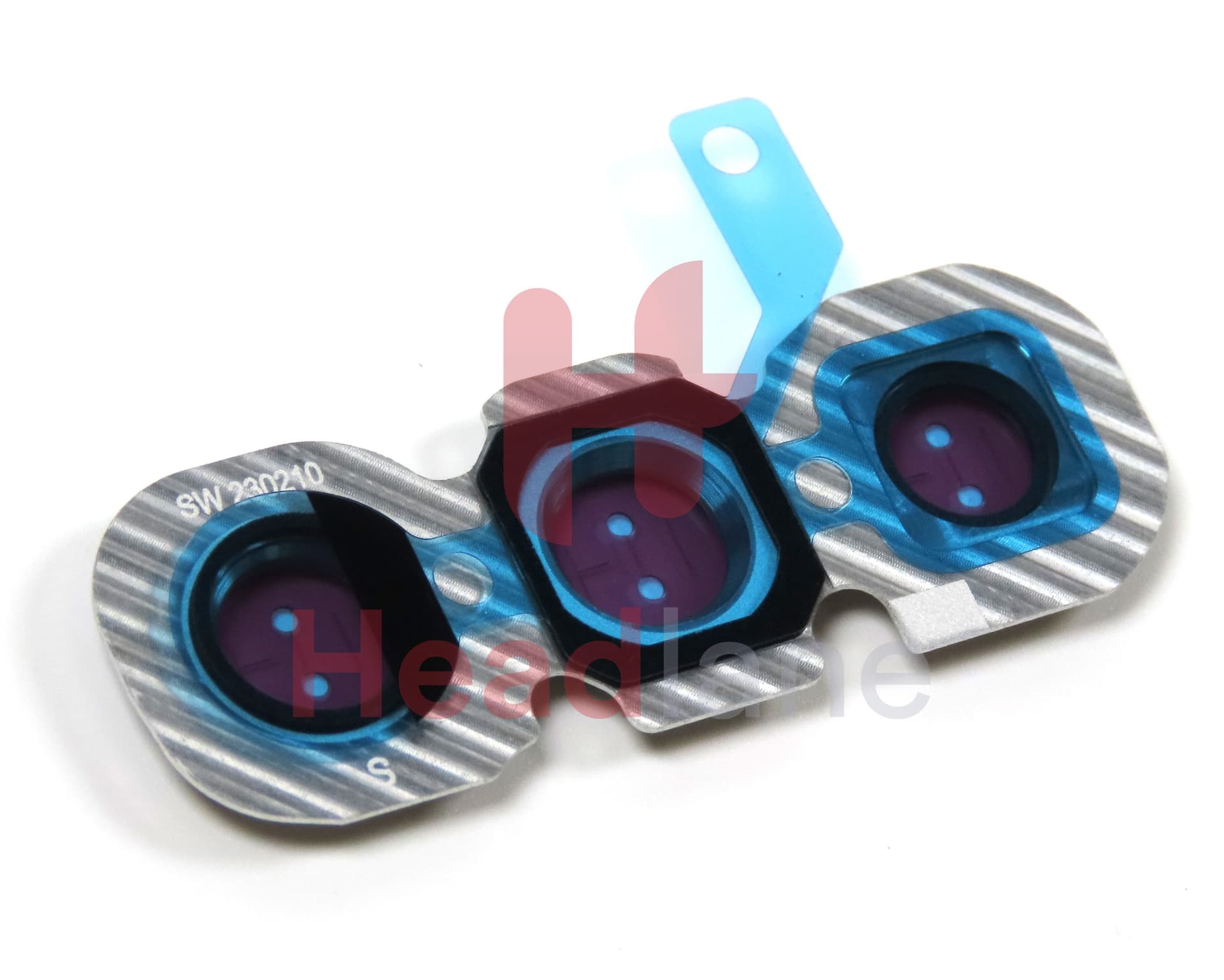 Samsung SM-A346 Galaxy A34 5G Camera Decoration / Frame - Silver - view 2