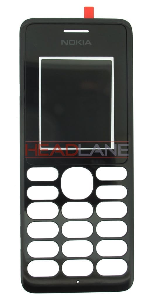 Nokia 108 Black Front Cover - 02504J2 - view 2