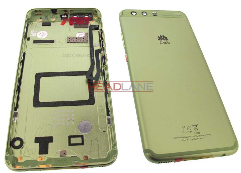 Huawei P10 Premium Battery Cover - Green - view 2