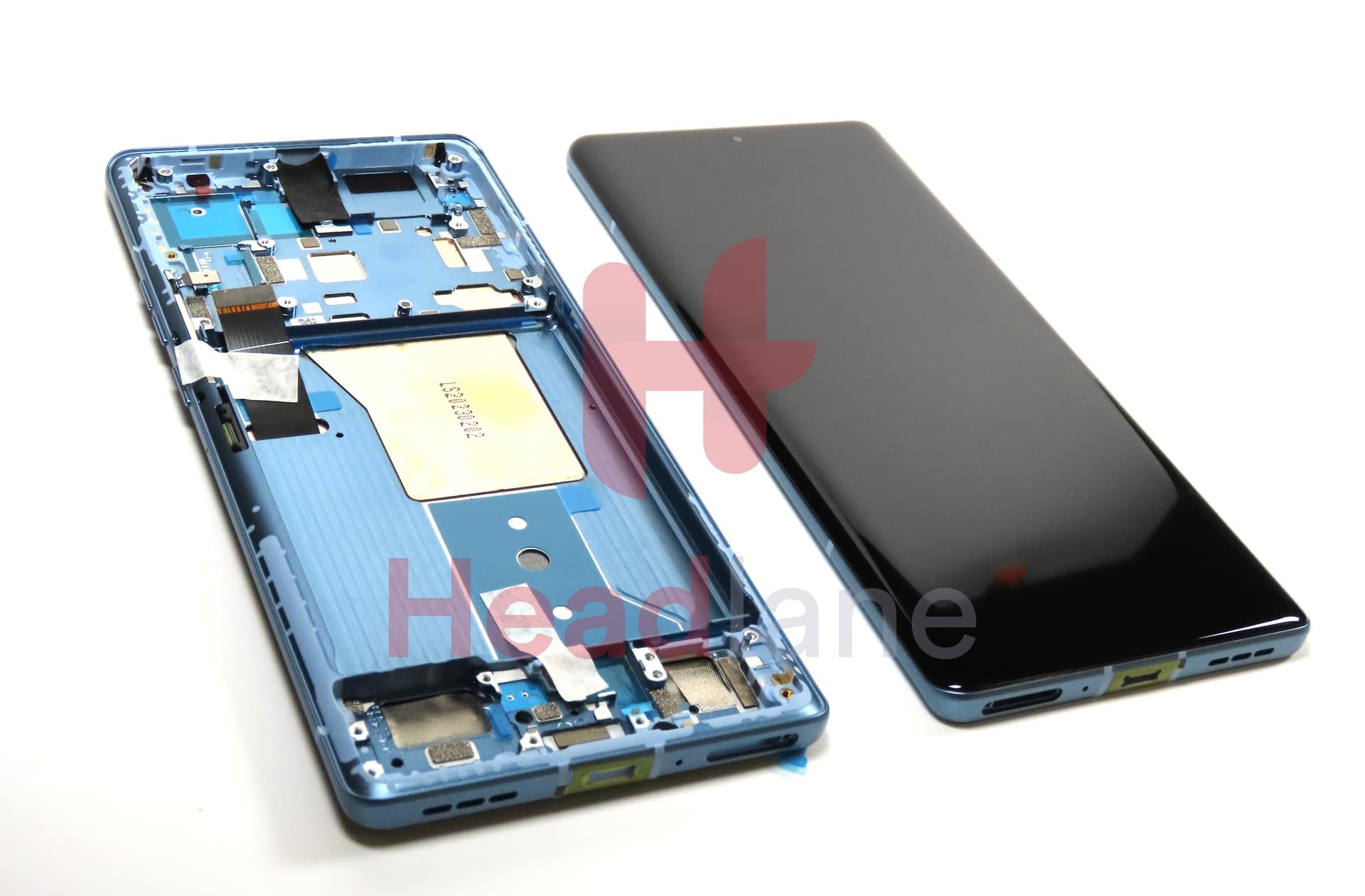 Motorola XT2301 Edge 40 Pro LCD Display / Screen + Touch - Blue - view 2