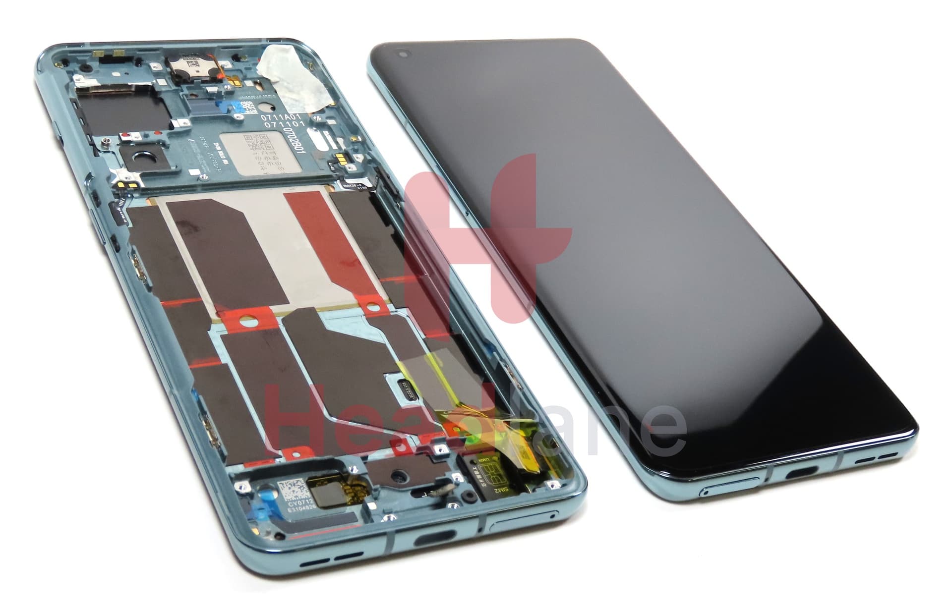 OnePlus 10 Pro LCD Display / Screen + Touch - Green - view 3