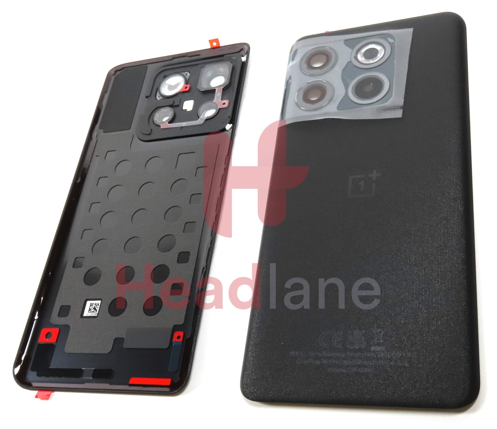 OnePlus 10T Back / Battery Cover - Black - view 3