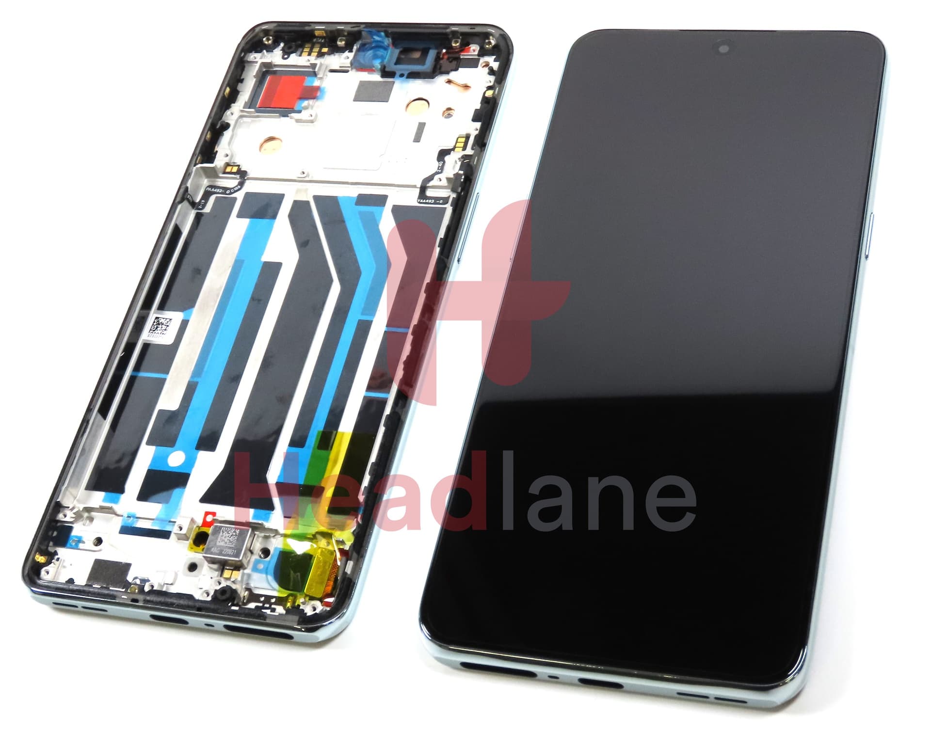 OnePlus 10T LCD Display / Screen + Touch - Green - view 2