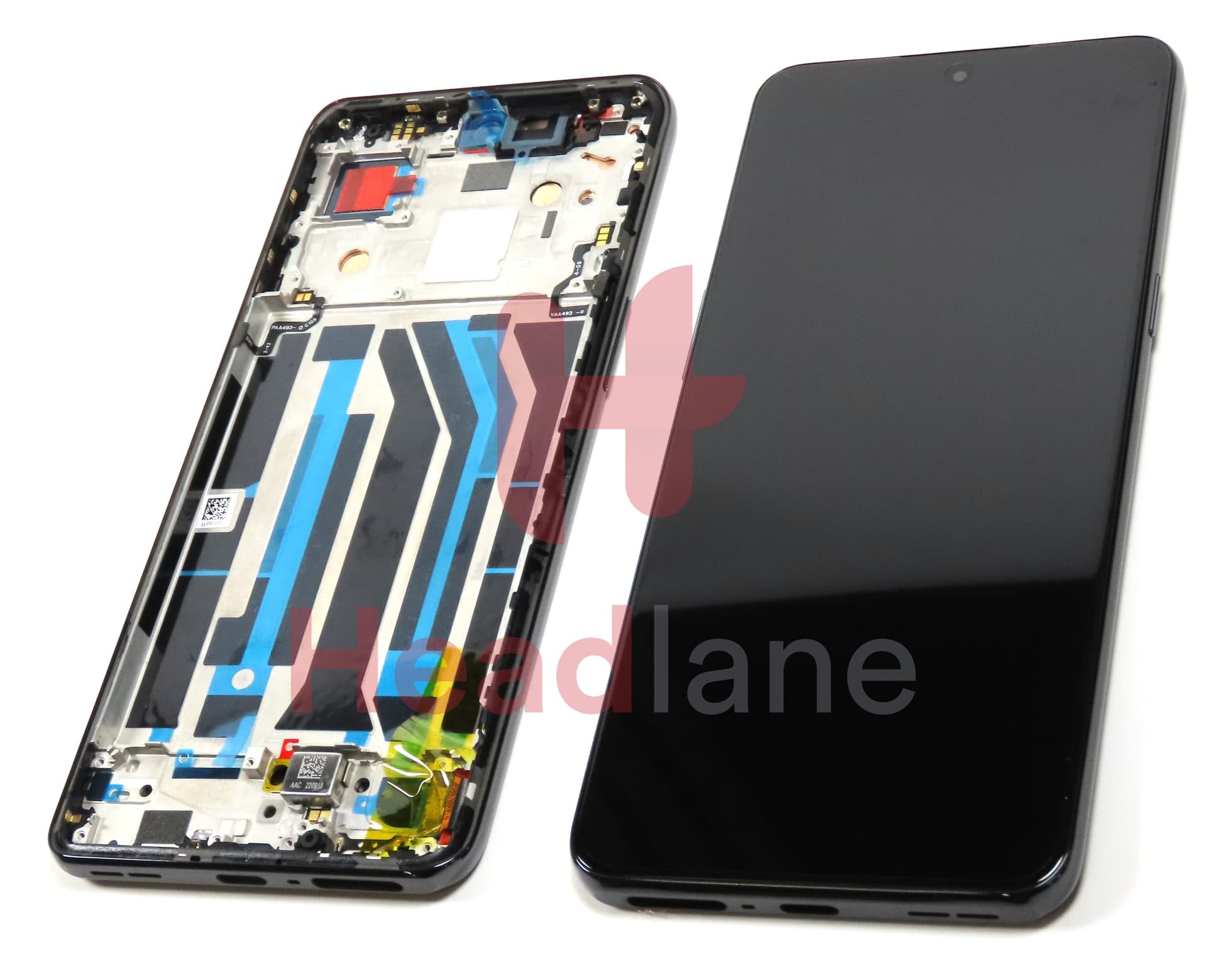 OnePlus 10T LCD Display / Screen + Touch - Black - view 2