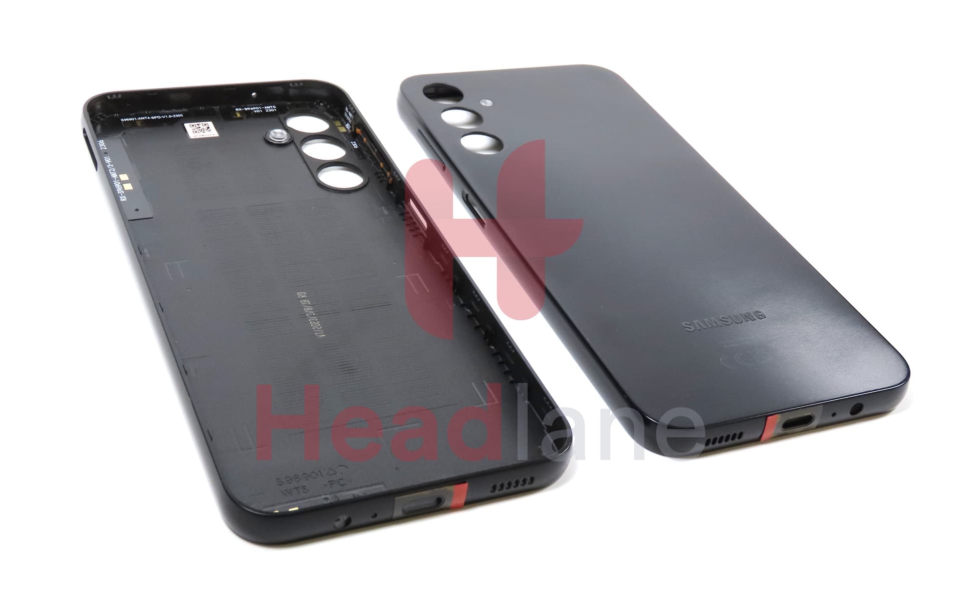 Samsung SM-A146P Galaxy A14 5G Back / Battery Cover - Black - view 2