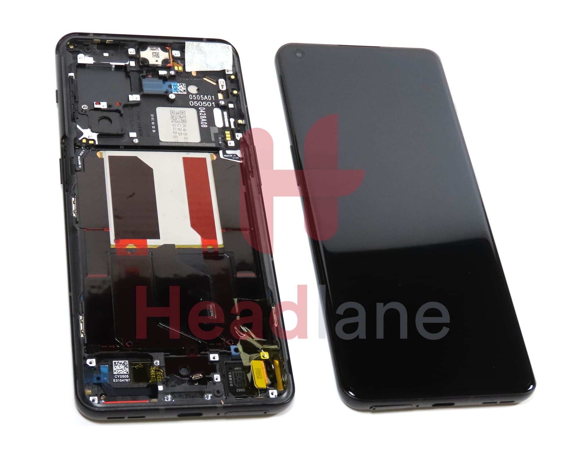 OnePlus 10 Pro LCD Display / Screen + Touch - Black - view 2