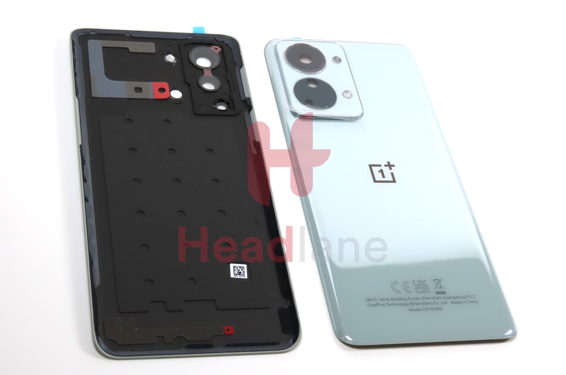 OnePlus Nord 2T Back / Battery Cover - Green - view 2