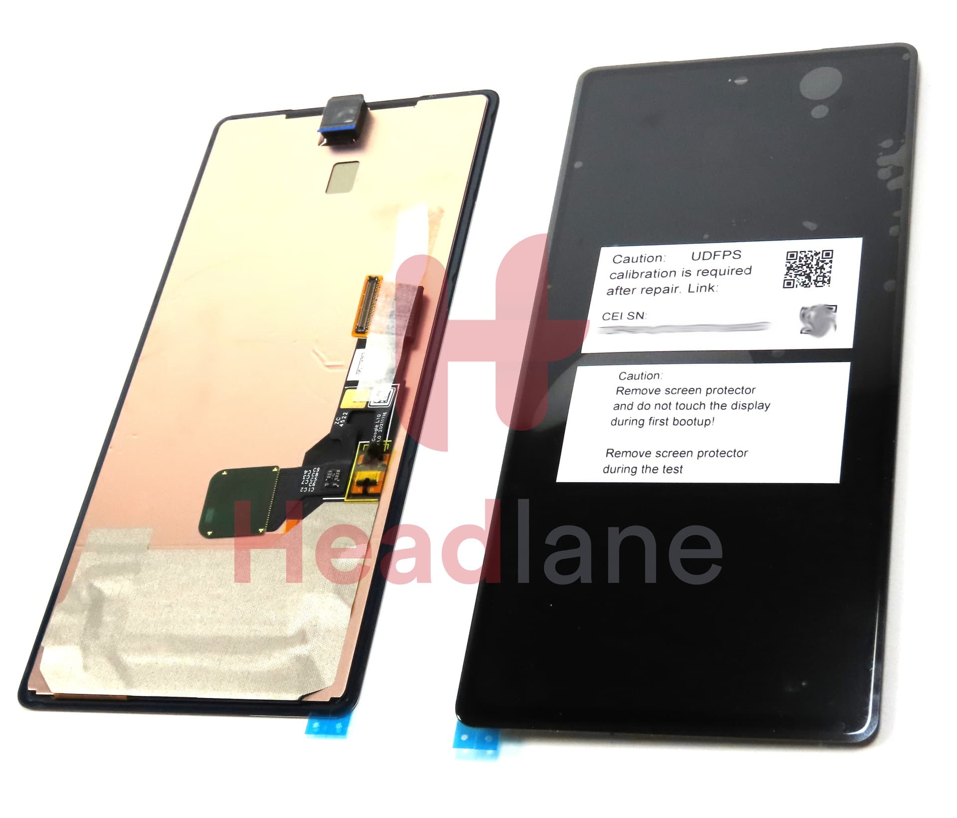 Google Pixel 7a LCD Display / Screen + Touch - view 3