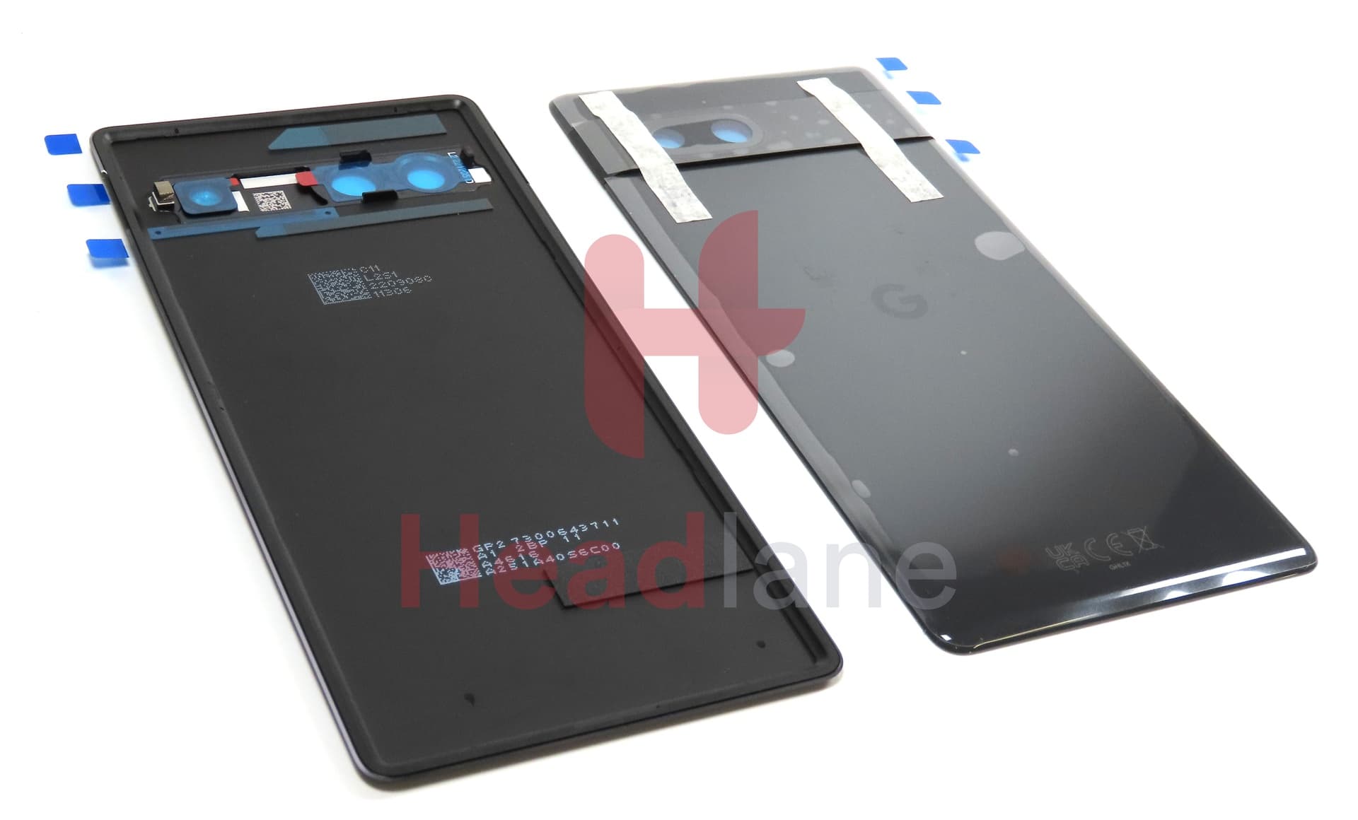 Google Pixel 7a Back / Battery Cover - Charcoal - view 2