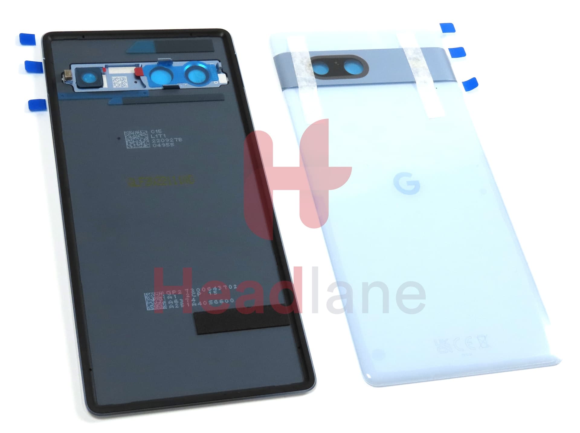 Google Pixel 7a Back / Battery Cover - Sea - view 2