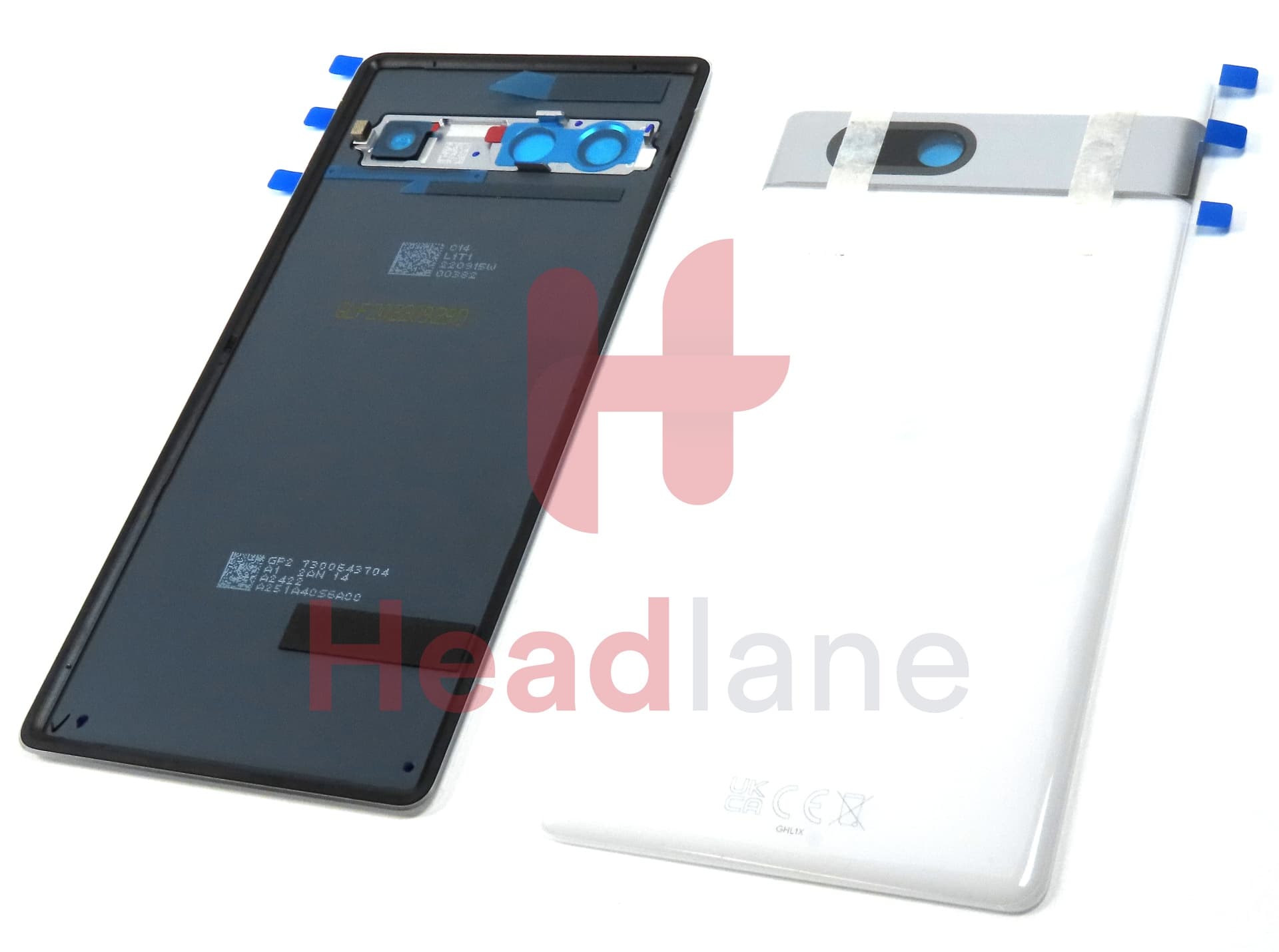 Google Pixel 7a Back / Battery Cover - Snow - view 3