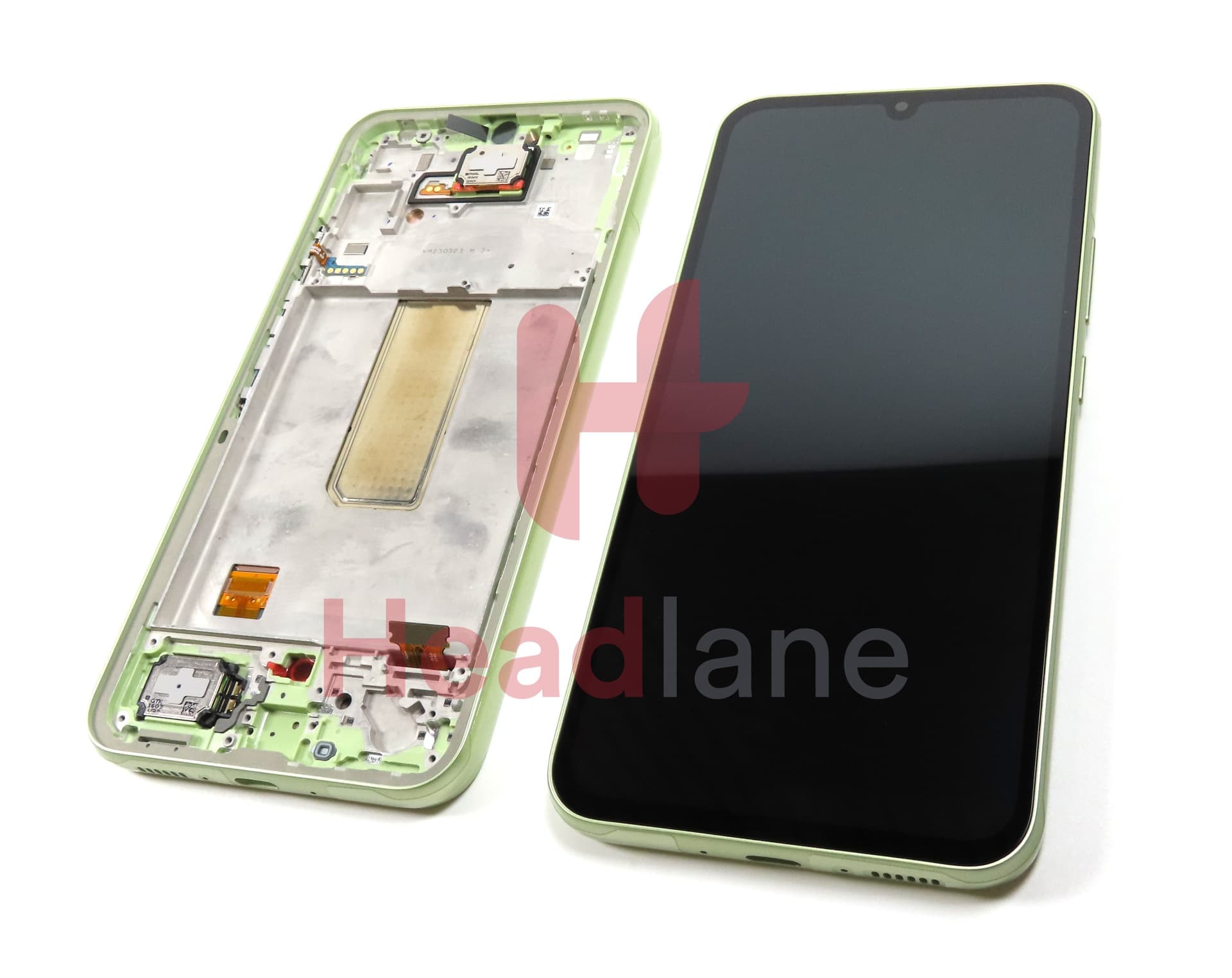 Samsung SM-A346 Galaxy A34 5G LCD Display / Screen + Touch - Lime - view 2
