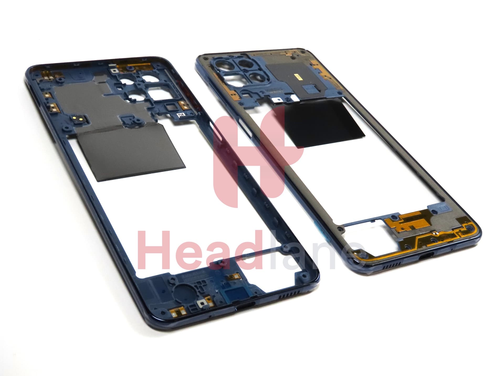 Samsung SM-M536 Galaxy M53 5G Middle Cover / Chassis - Blue - view 2