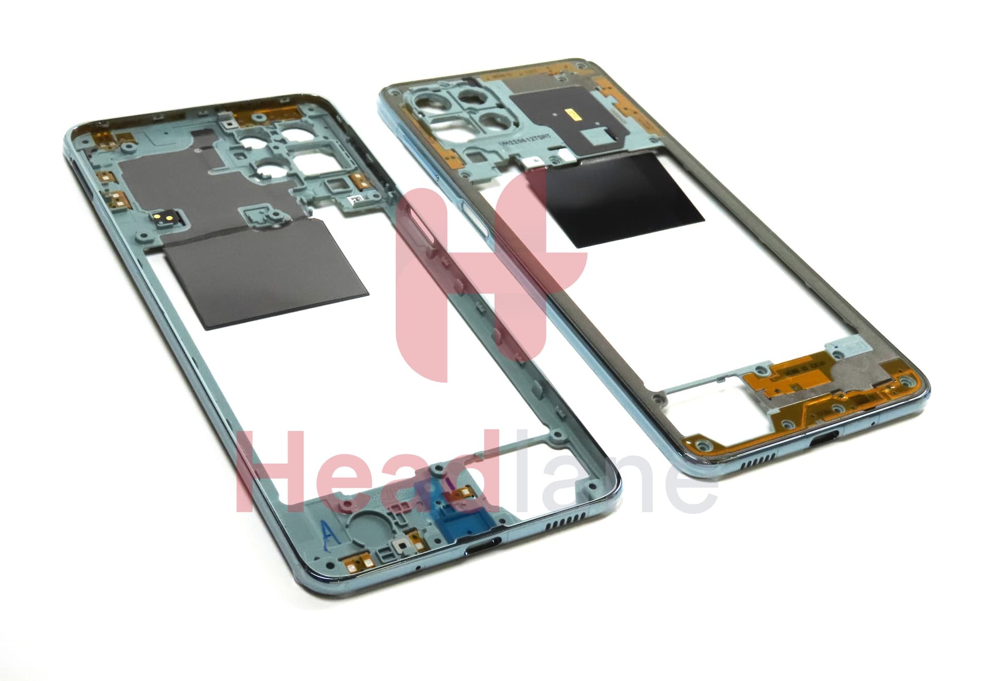 Samsung SM-M536 Galaxy M53 5G Middle Cover / Chassis - Green - view 2