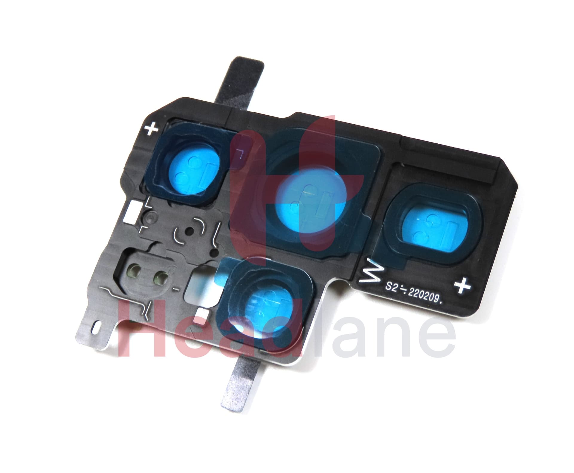 Samsung SM-S908 Galaxy S22 Ultra Camera Decoration / Frame - White / Sky Blue - view 3