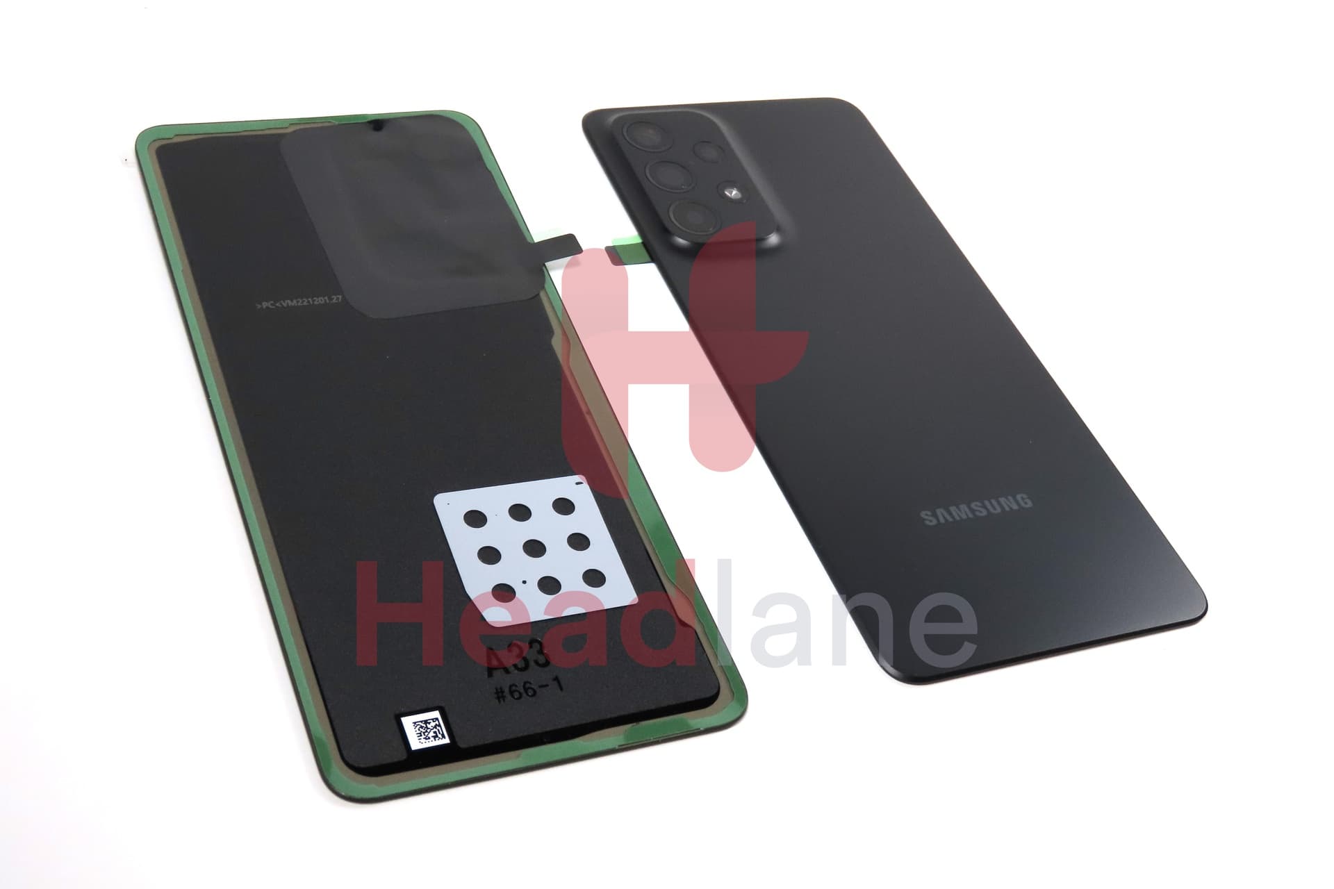 Samsung SM-A336 Galaxy A33 5G Back / Battery Cover - Black - view 2