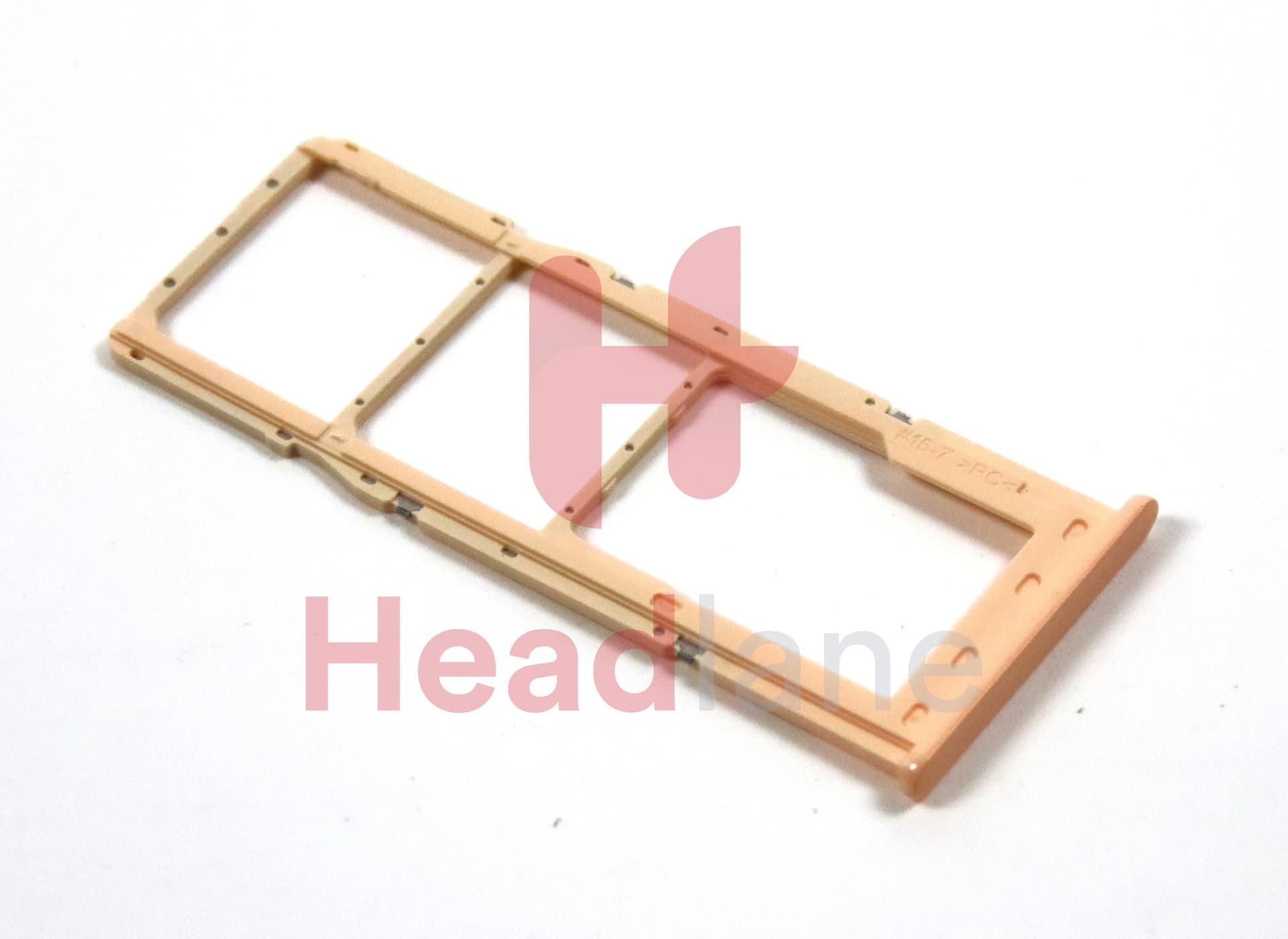 Samsung SM-A135 A137 Galaxy A13 SIM Card Tray - Peach - view 2