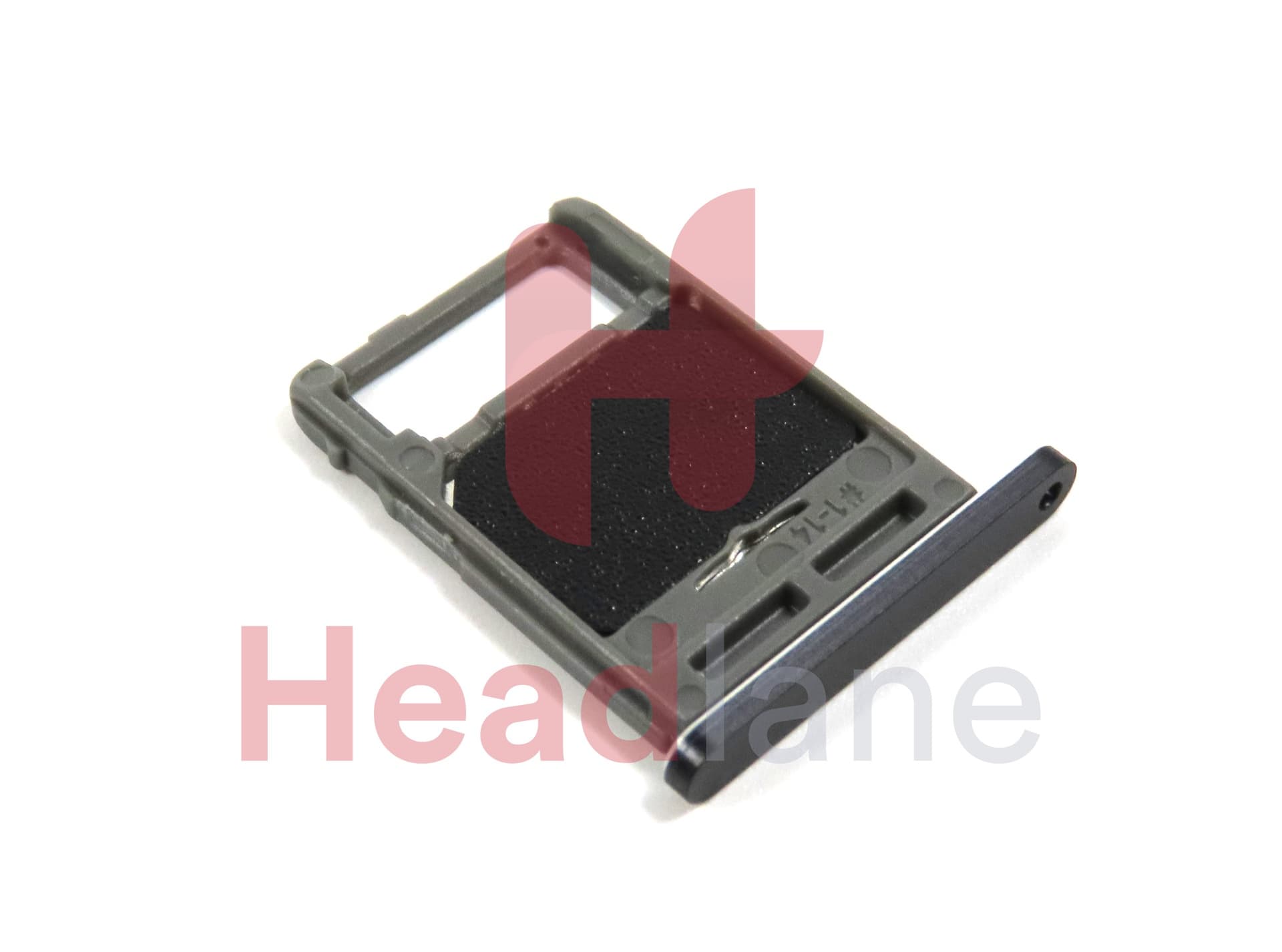 Samsung SM-X700 X800 X900 Galaxy Tab S8 / S8+ / S8 Ultra (WiFi) Memory Card Tray - Grey / Graphite / Black - view 2