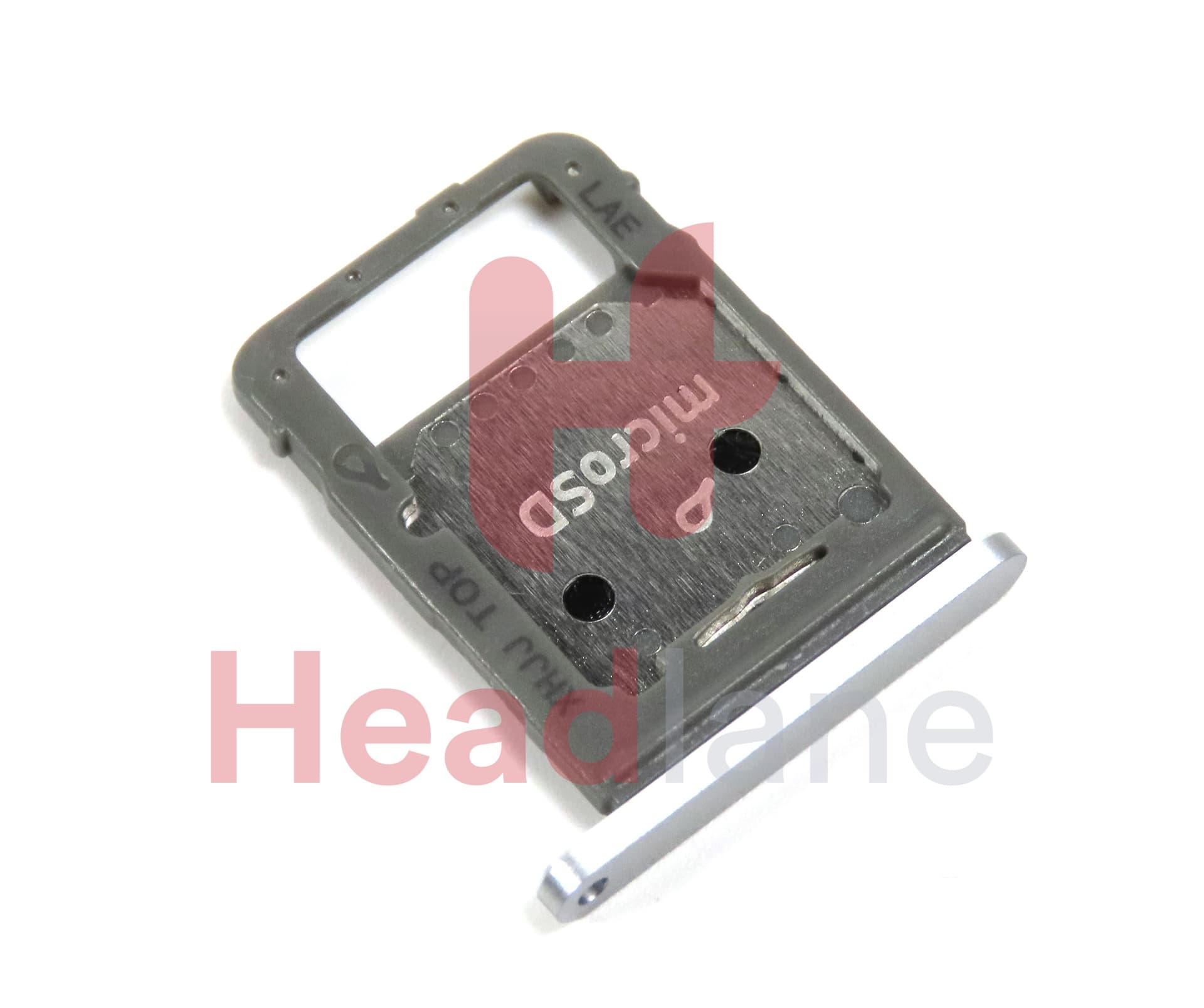 Samsung SM-X700 X800 Galaxy Tab S8 / S8+ (WiFi) Memory Card Tray - Silver - view 2