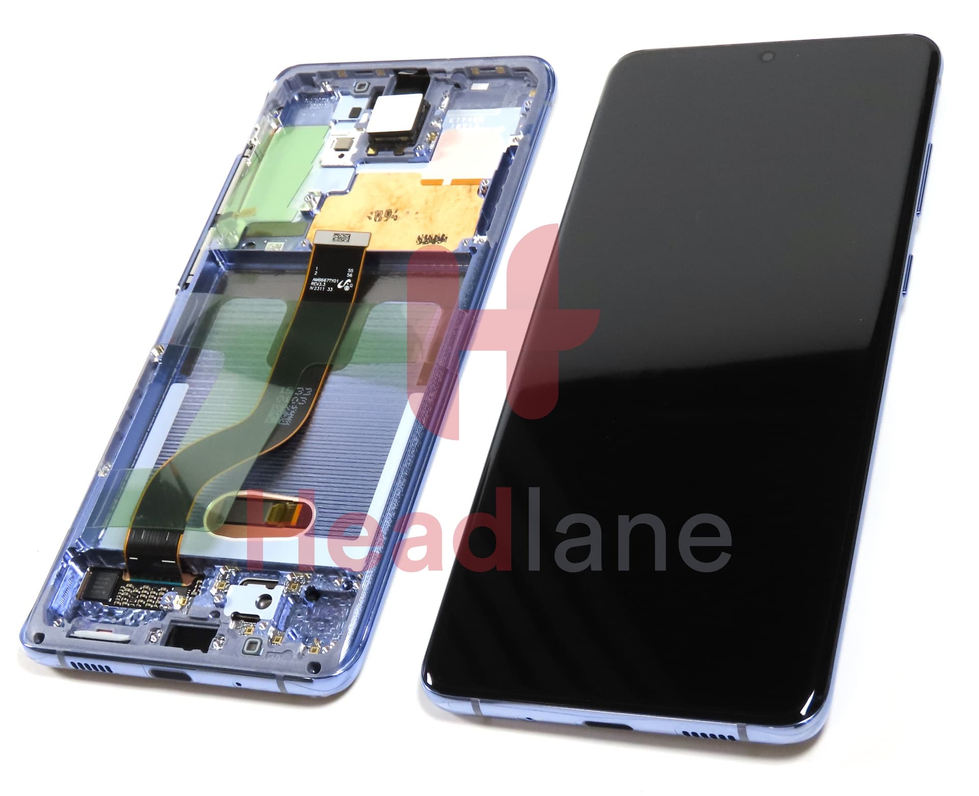 Samsung SM-G986 Galaxy S20+ / S20 Plus LCD Display / Screen + Touch - Purple (BTS Edition) (No Camera) - view 2