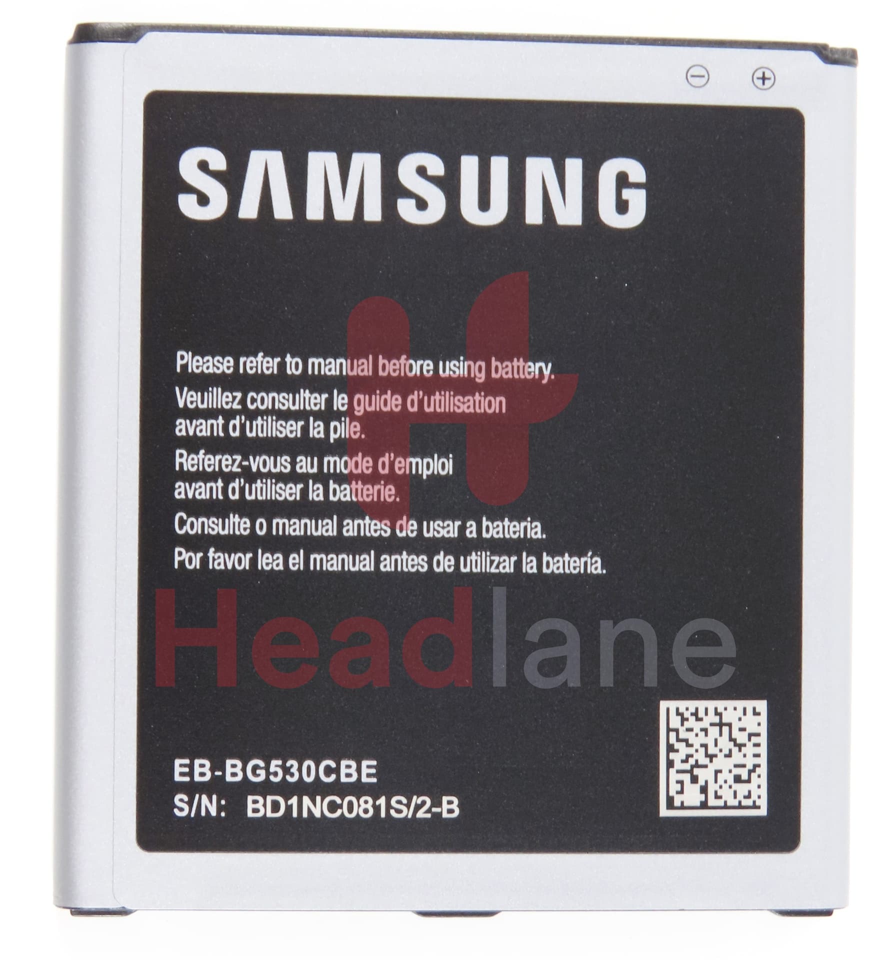 Samsung J500 A260 G530 J320 EB-BG530CBE 2600mAh Battery (No Box / Service Pack) - view 2
