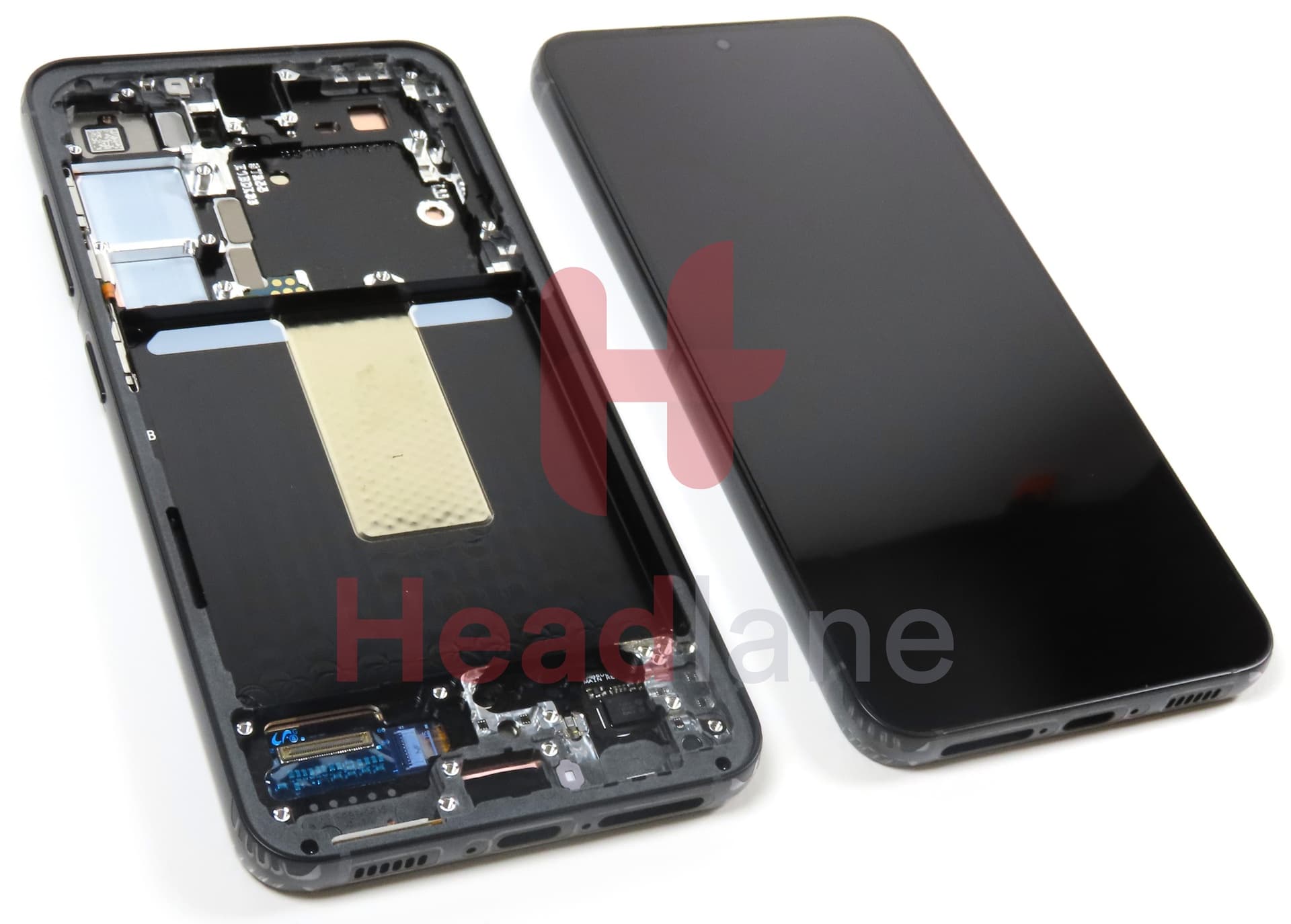 Samsung SM-S911 Galaxy S23 LCD Display / Screen + Touch - Graphite - view 2