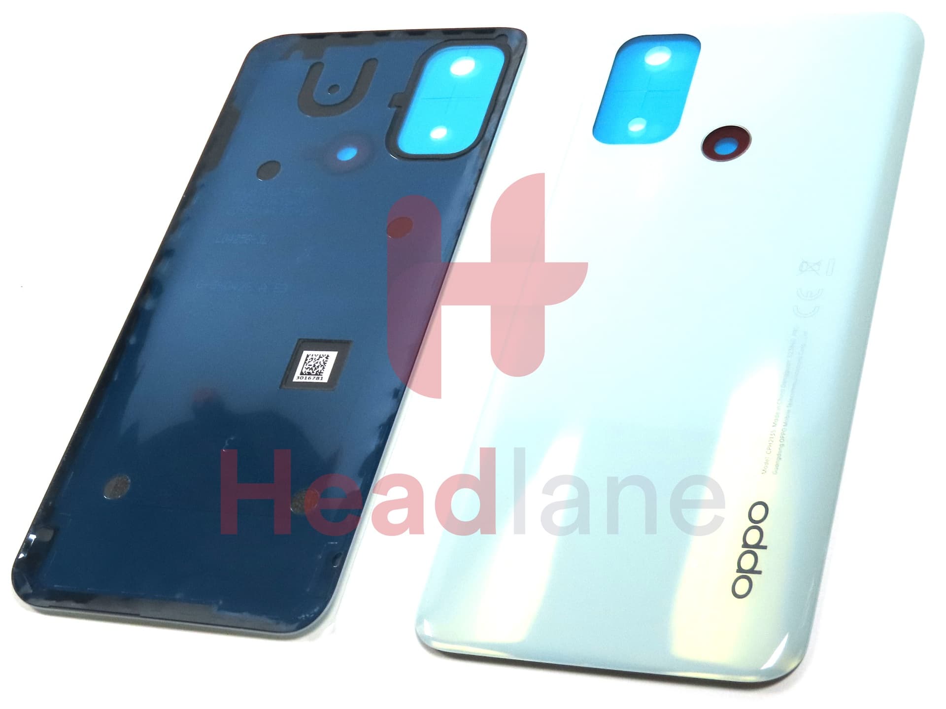 Oppo CPH2127 CPH2135 CPH2139 A53 A53s Back / Battery Cover - Green - view 2