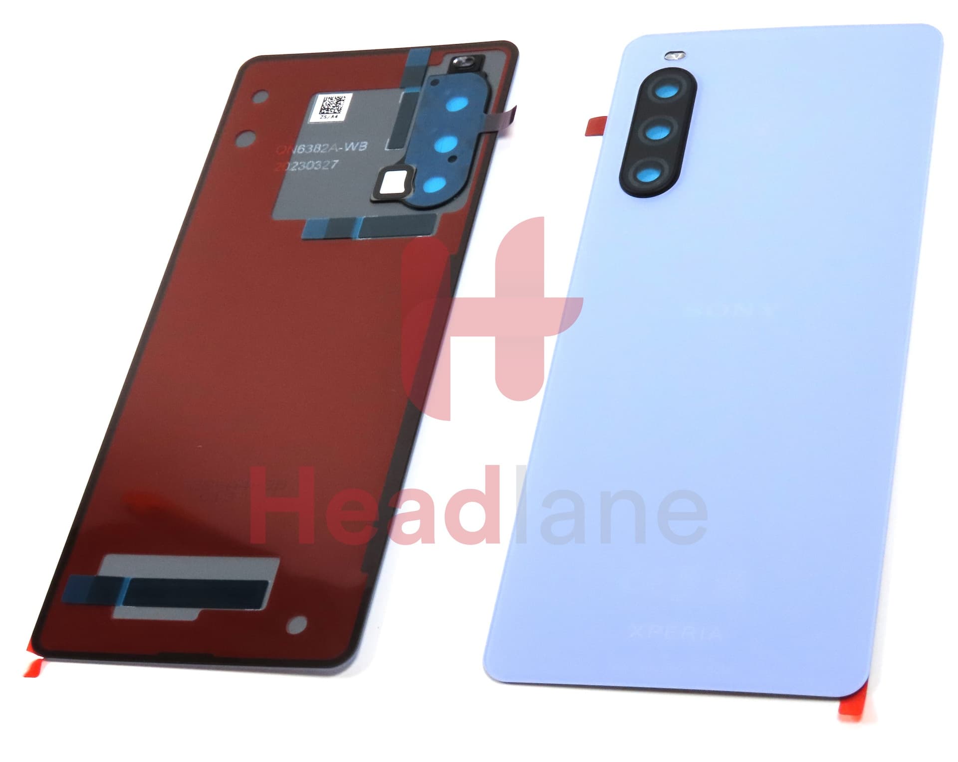 Sony XQ-DC54 Xperia 10 V Back / Battery Cover - Lavender - view 3