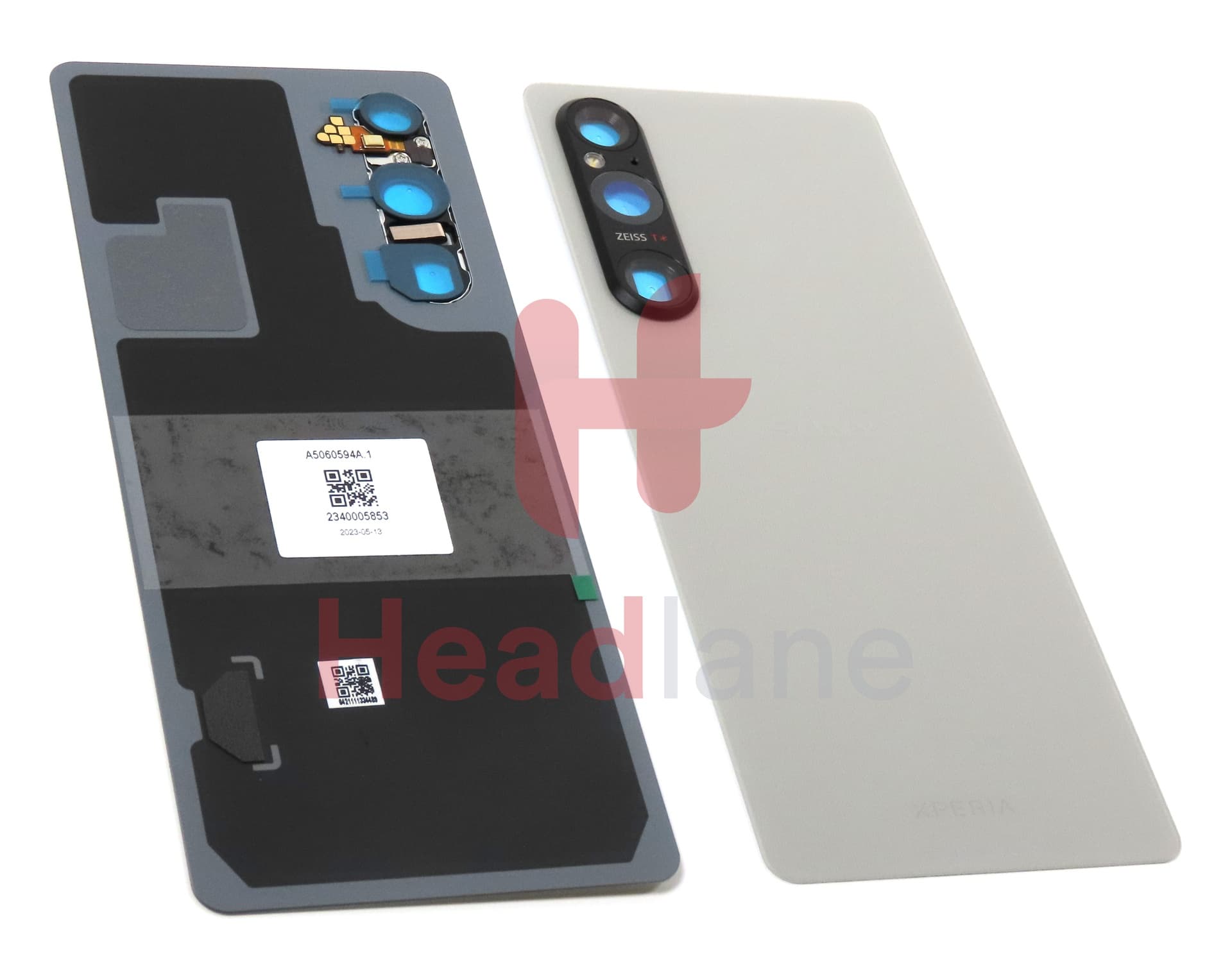 Sony XQ-DQ54 Xperia 1 V Back / Battery Cover - Silver - view 2