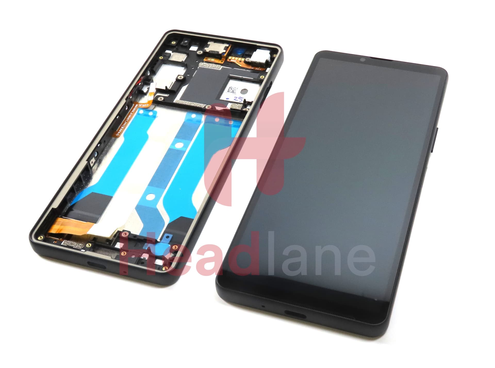 Sony XQ-DC54 Xperia 10 V LCD Display / Screen + Touch - Black - view 2