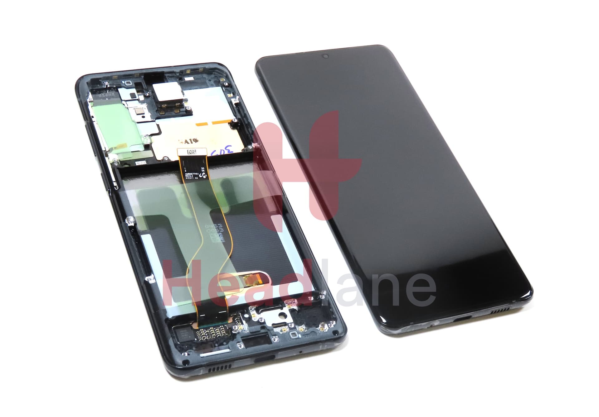 Samsung SM-G986 Galaxy S20+ / S20 Plus LCD Display / Screen + Touch - Black (No Camera) - view 3