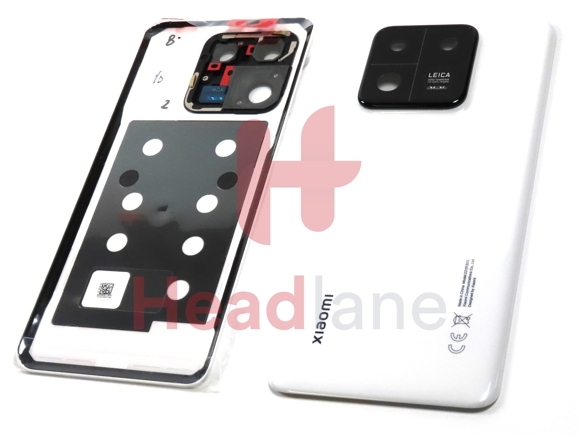 Xiaomi 13 Pro Back / Battery Cover - White - view 3