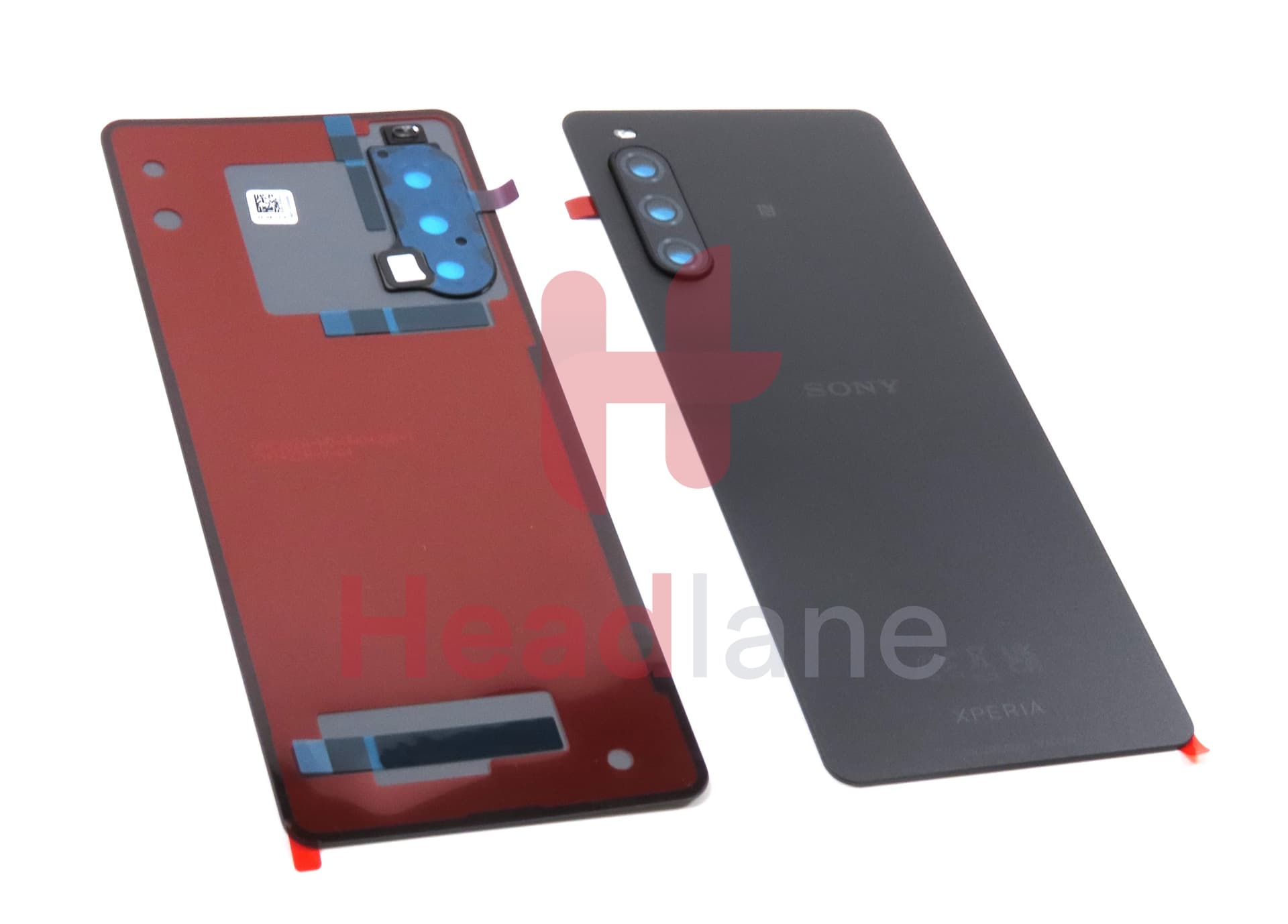 Sony XQ-DC54 Xperia 10 V Back / Battery Cover - Black - view 3