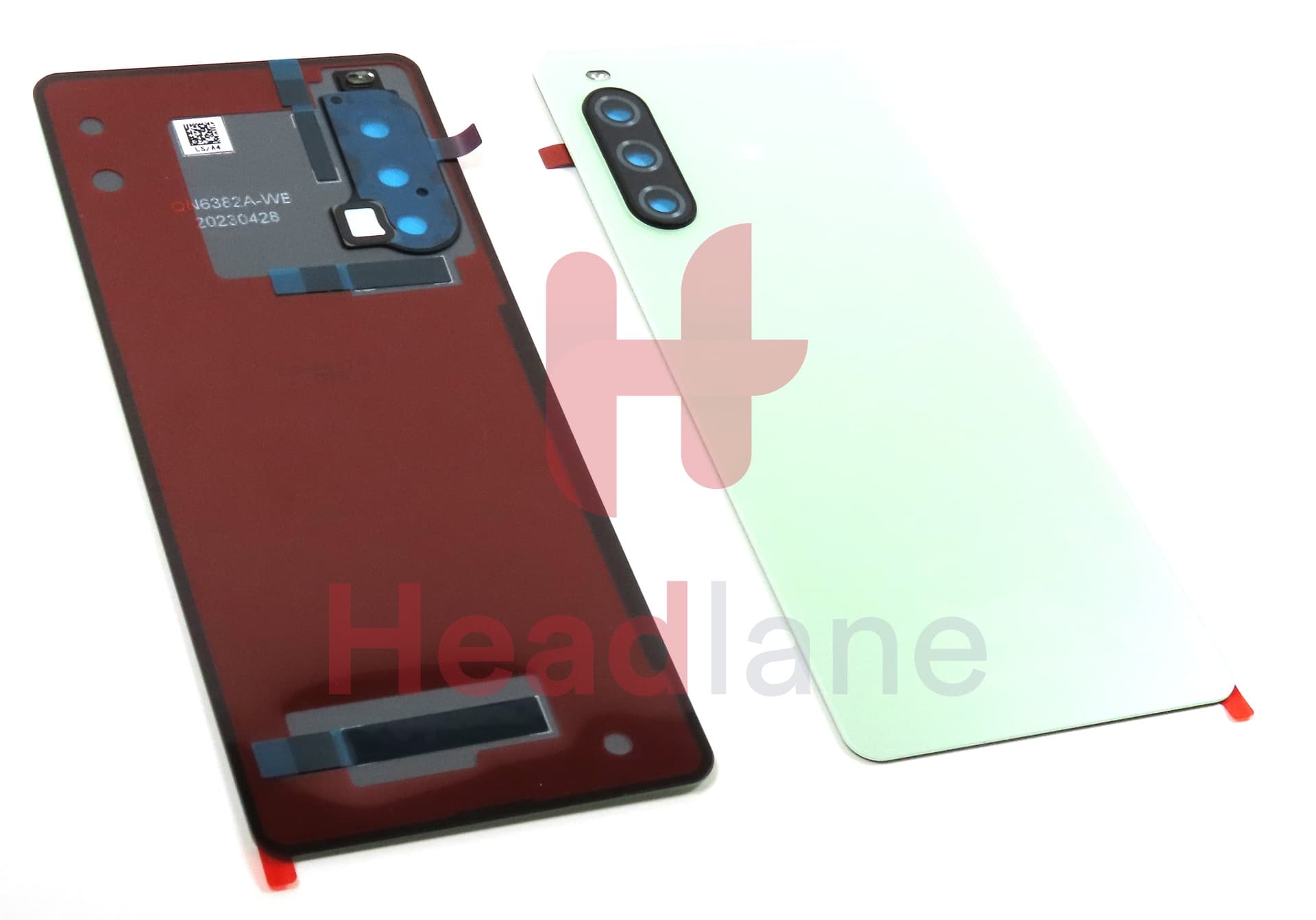 Sony XQ-DC54 Xperia 10 V Back / Battery Cover - Green - view 2