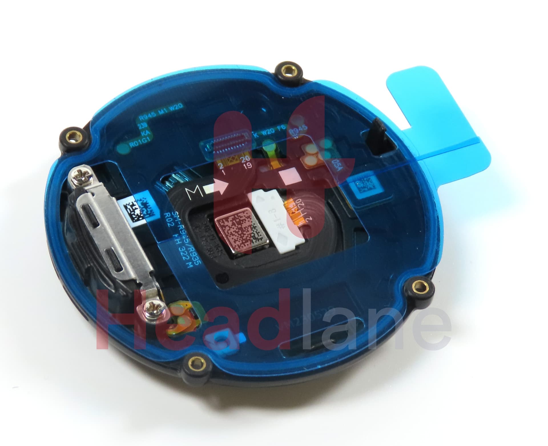 Samsung SM-R945 Galaxy Watch6 44mm (LTE) Back / Battery Cover - Black - view 2