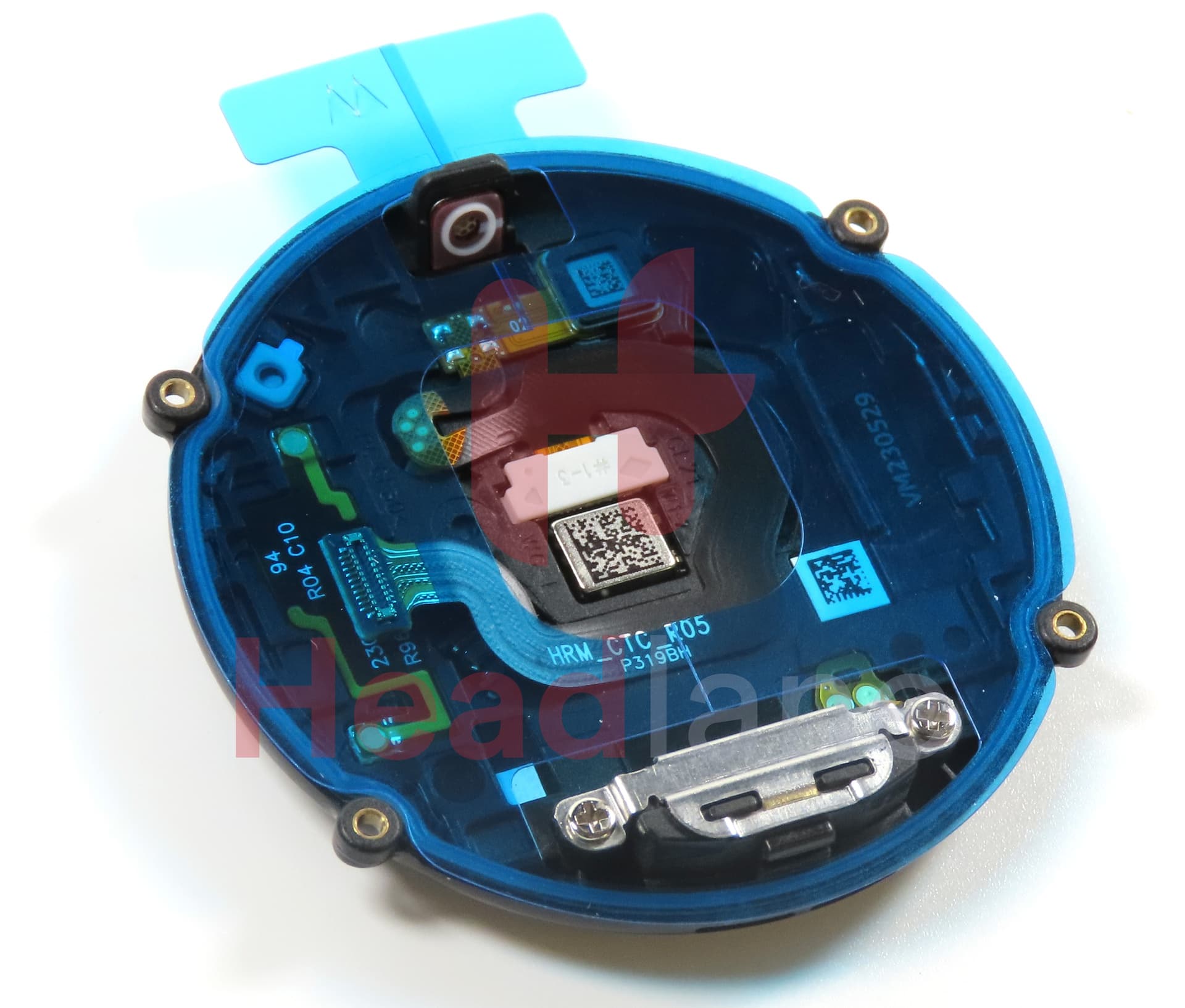 Samsung SM-R965 Galaxy Watch6 Classic 46mm (LTE) Back / Battery Cover - Black - view 2