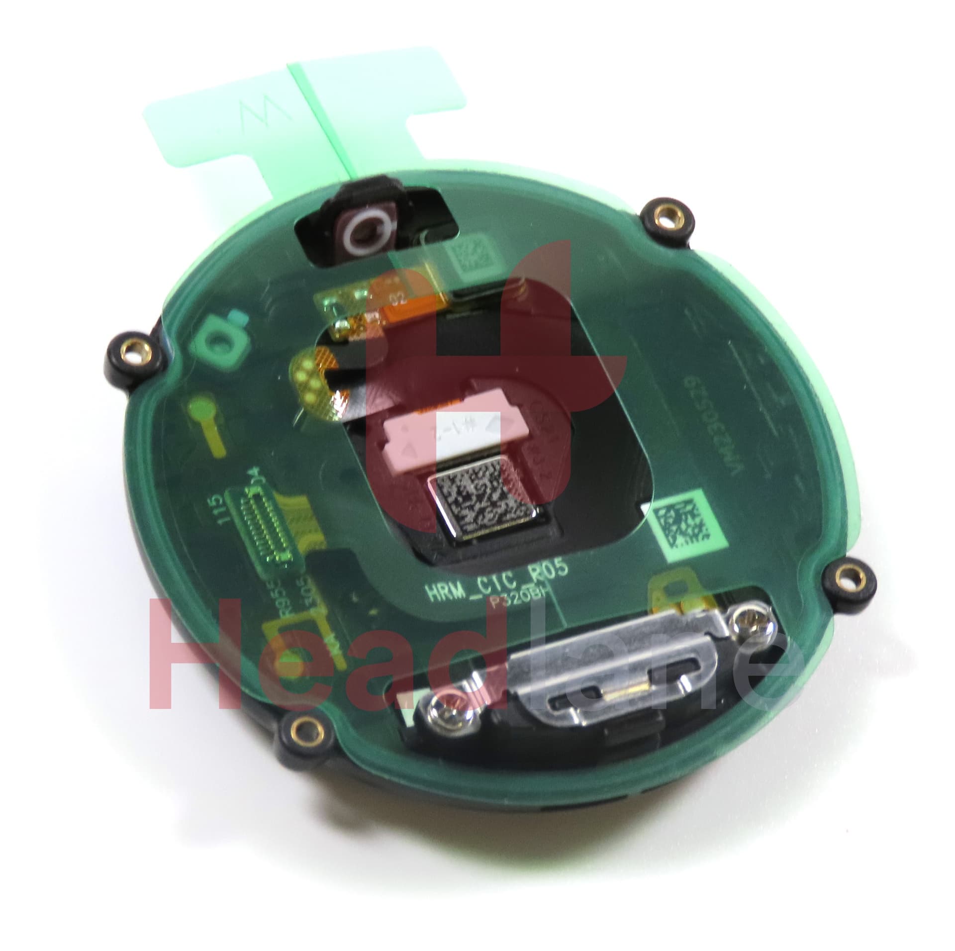 Samsung SM-R955 Galaxy Watch6 Classic 43mm (LTE) Back / Battery Cover - Black - view 2