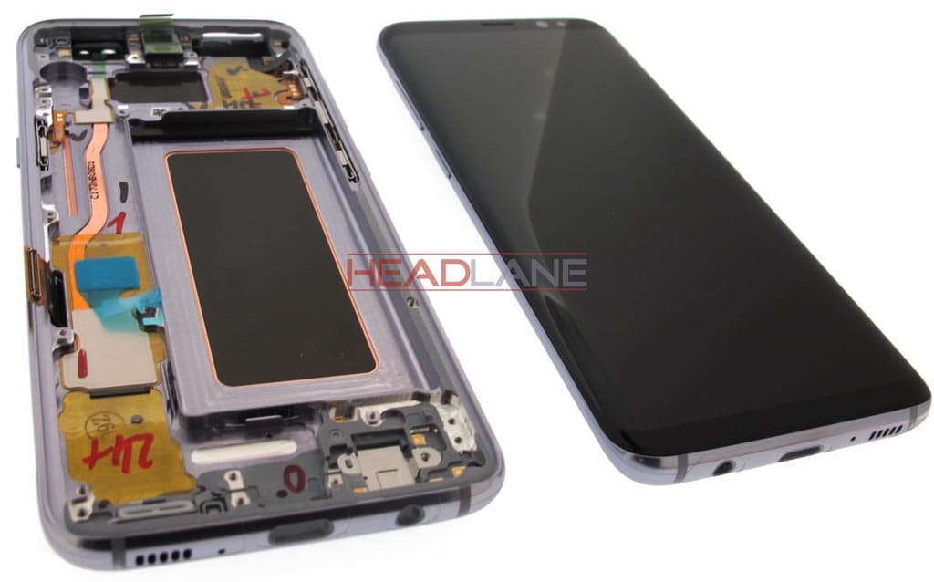 Samsung SM-G950 Galaxy S8 LCD Display / Screen + Touch - Orchid Grey - view 2
