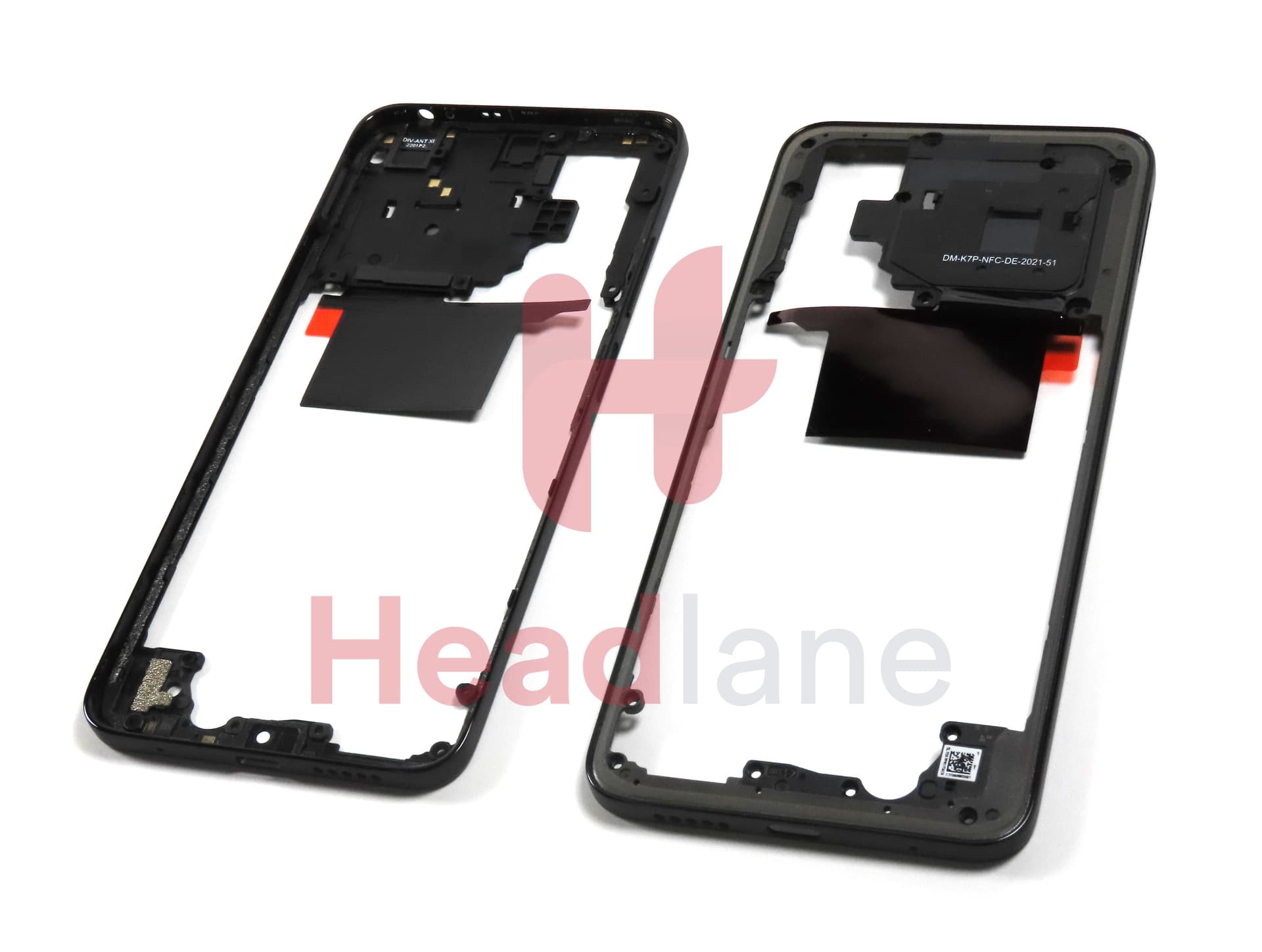 Xiaomi Poco M4 Pro 4G Middle Cover / Chassis - Black - view 2