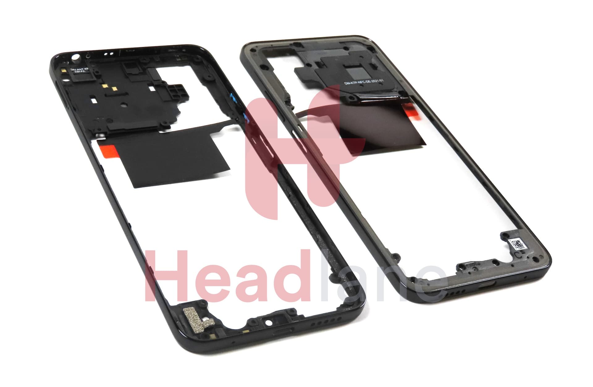 Xiaomi Poco M4 Pro 4G Middle Cover / Chassis - Black - view 3