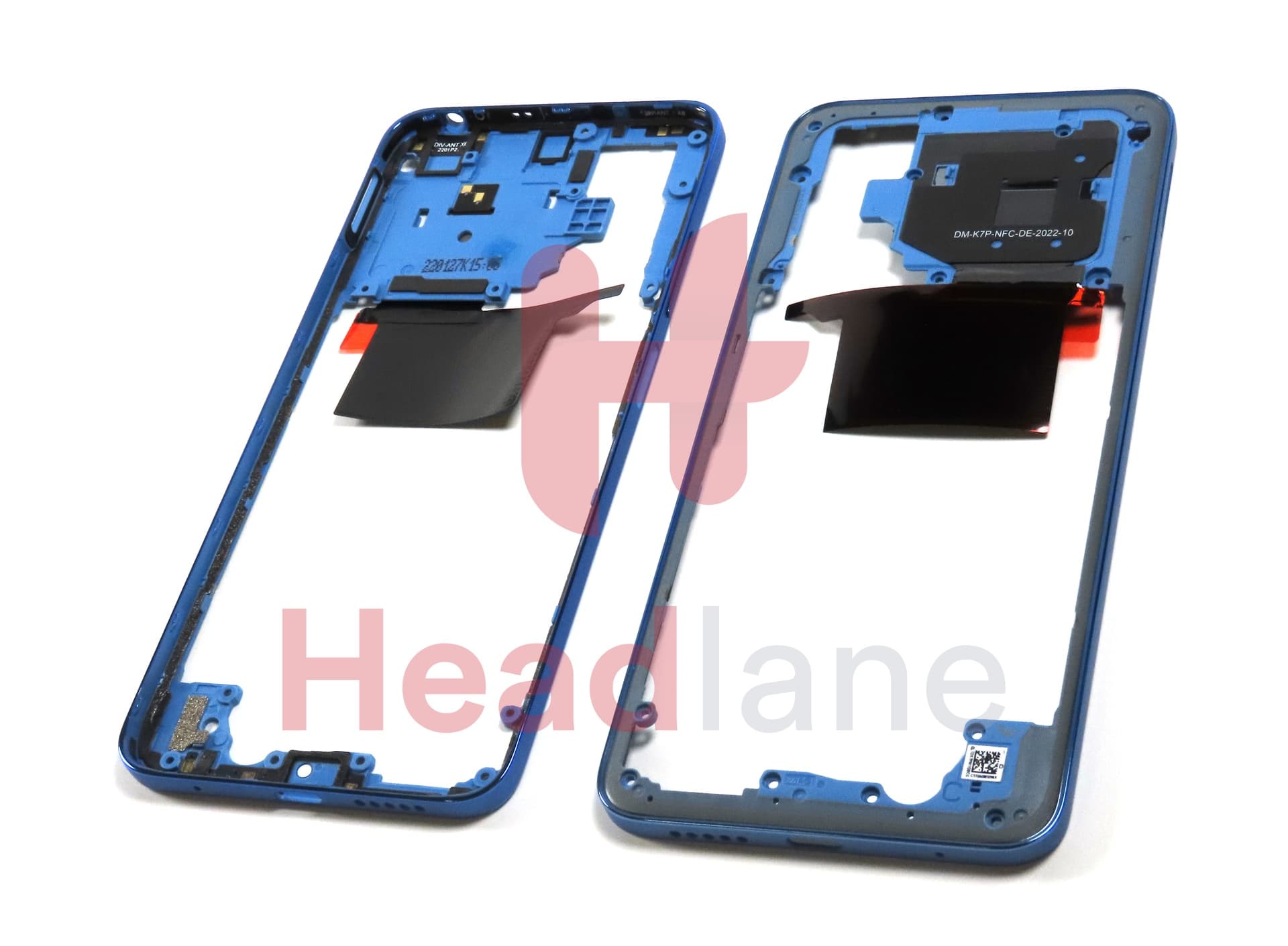 Xiaomi Poco M4 Pro 4G Middle Cover / Chassis - Blue - view 2