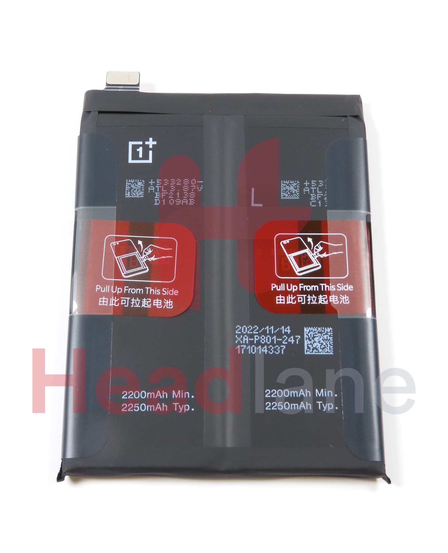 OnePlus 8T BLP801 2250mAh Internal Battery - view 2