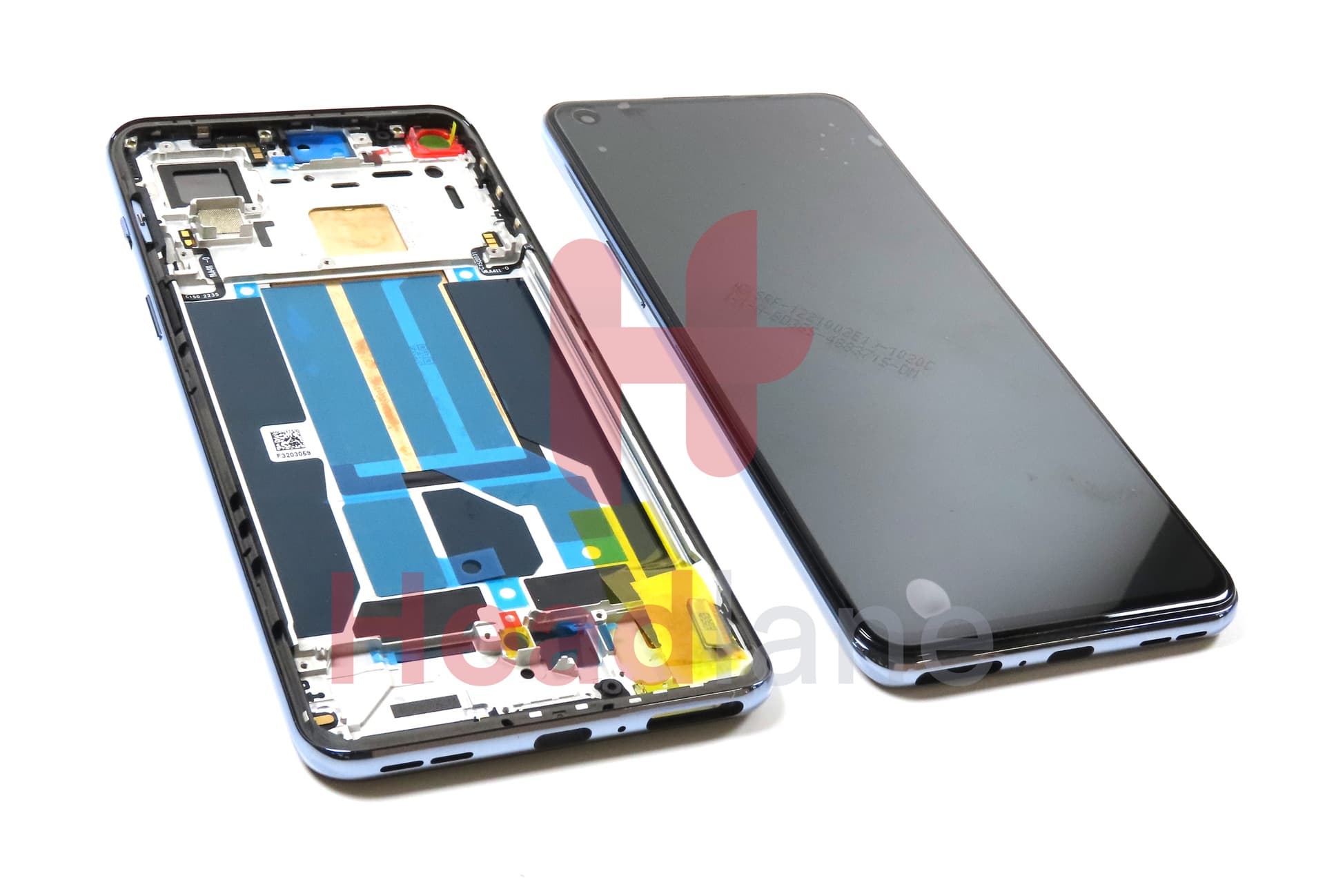 OnePlus Nord 2 5G LCD Display / Screen + Touch - Grey - view 3