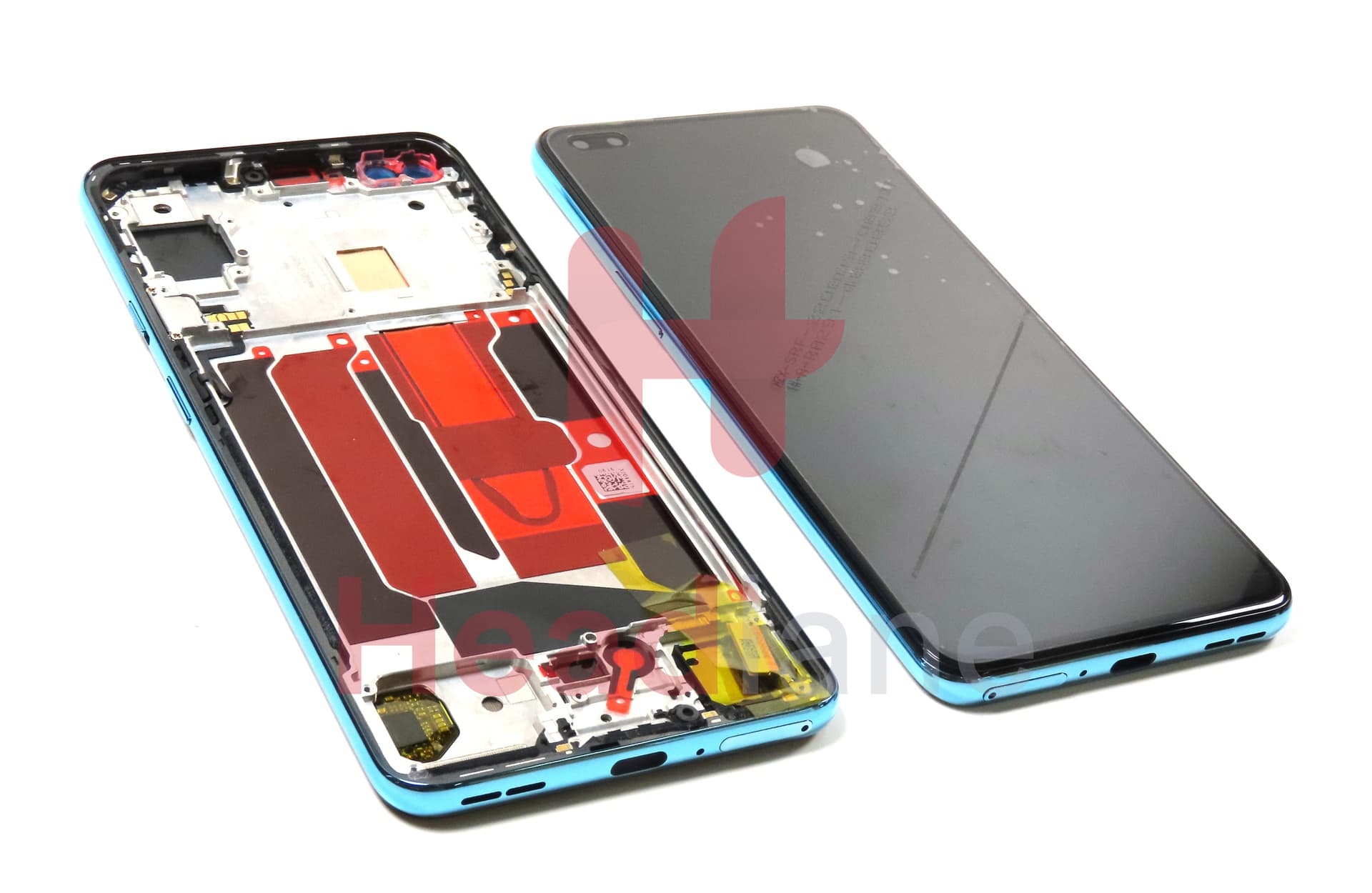 OnePlus Nord LCD Display / Screen + Touch - Blue - view 3