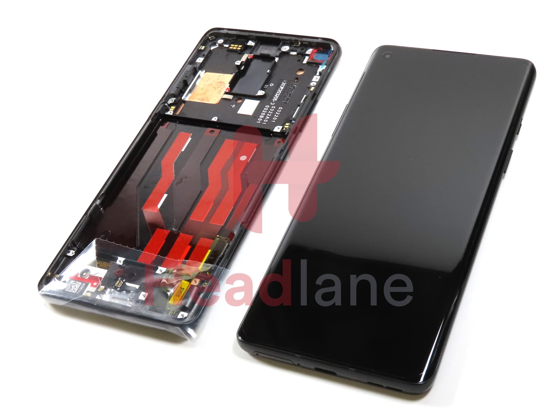 OnePlus 8 LCD Display / Screen + Touch - Onyx Black - view 2
