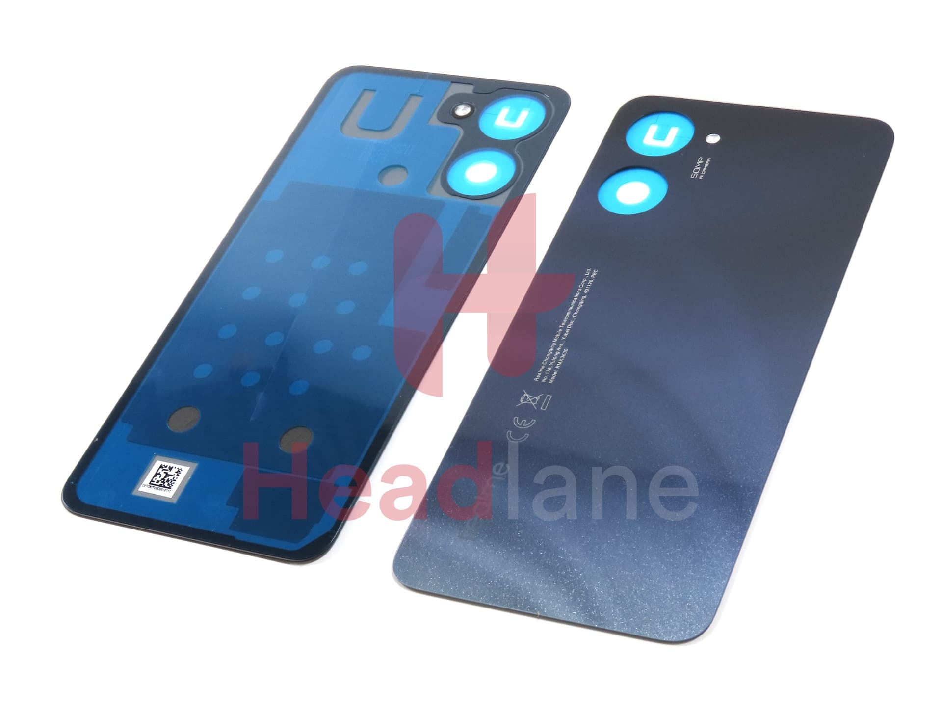 Realme RMX3630 10 Back / Battery Cover - Black - view 2