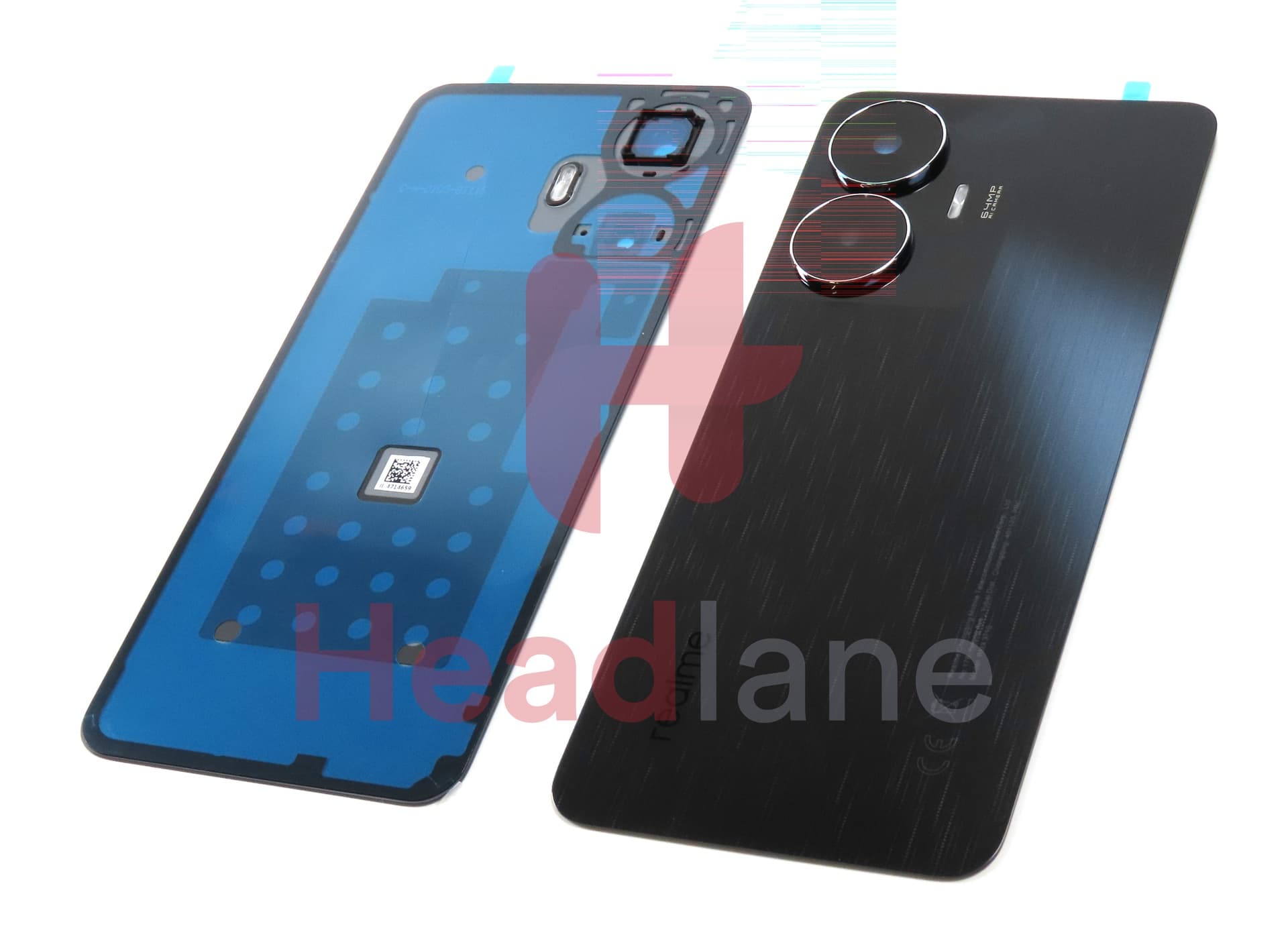 Realme RMX3710 C55 Back / Battery Cover - Black - view 2