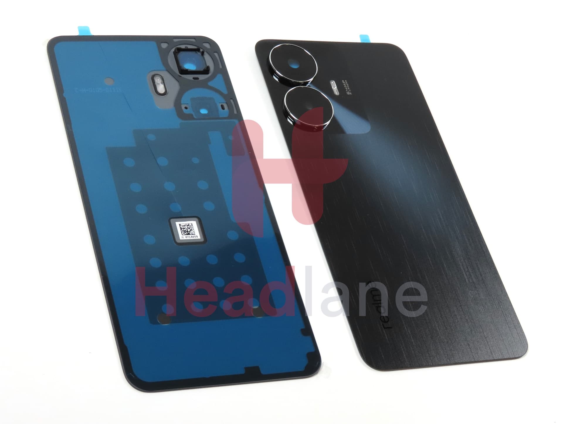 Realme RMX3710 C55 Back / Battery Cover - Black - view 3