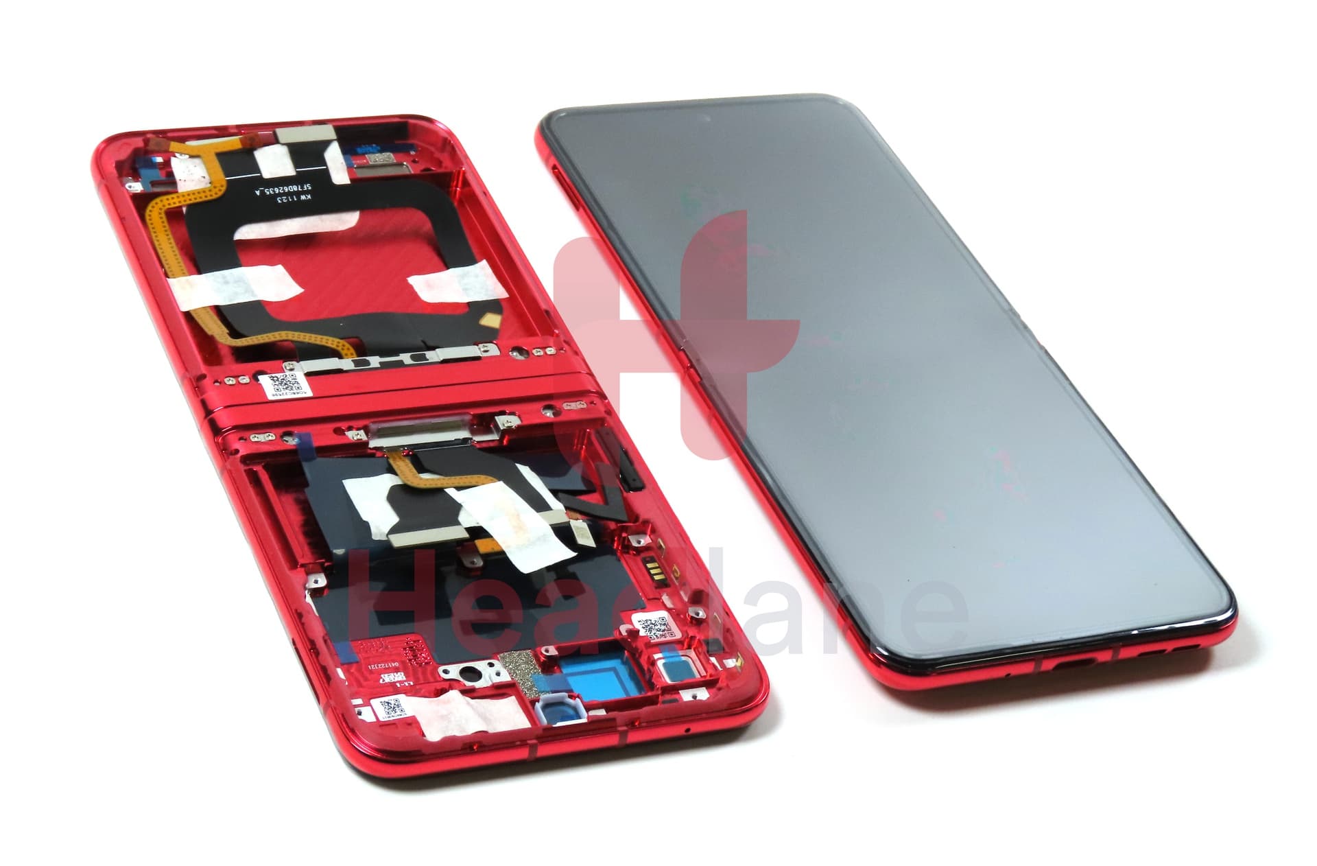 Motorola XT2321 Razr 40 Ultra LCD Display / Screen + Touch - Red - view 3